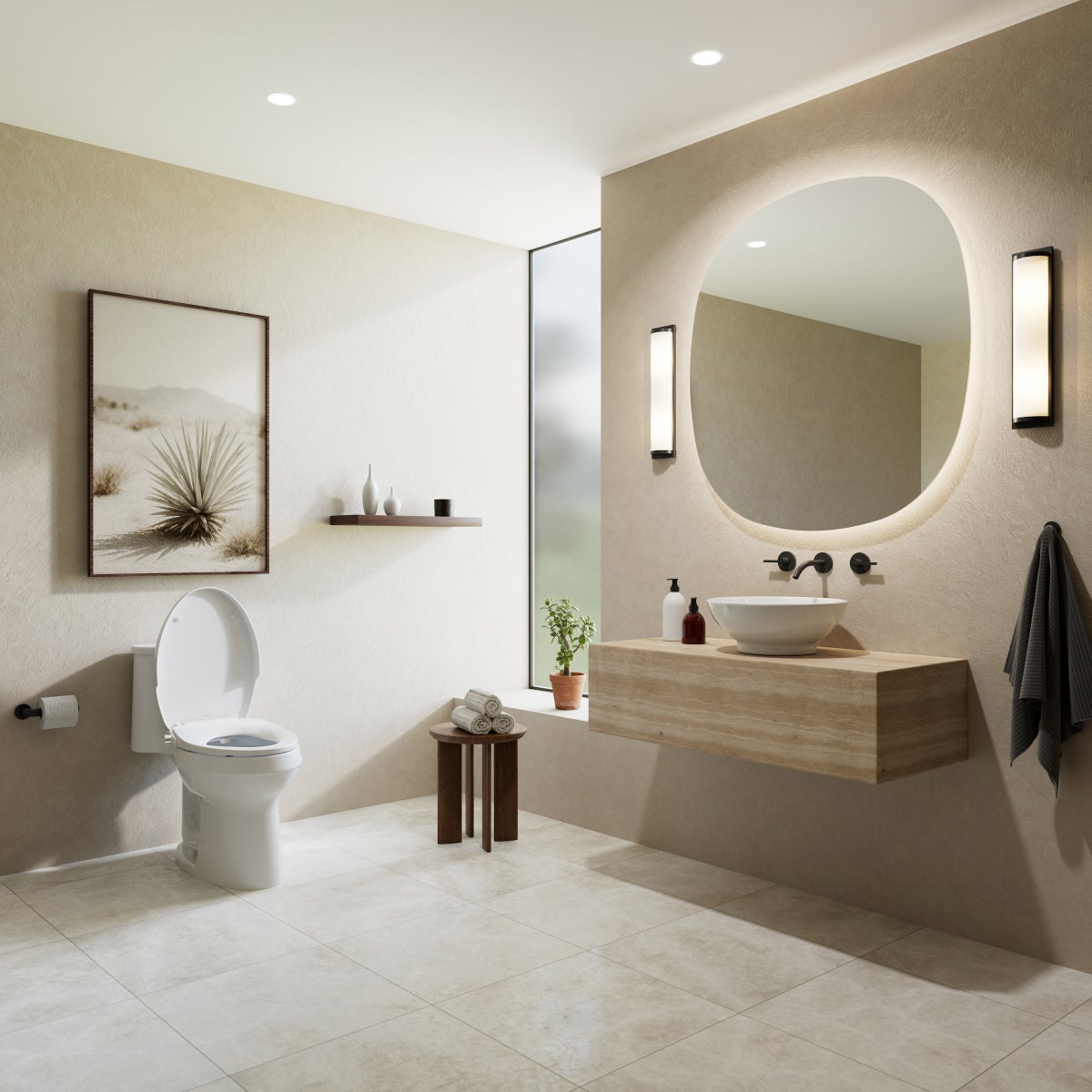 NEW - Brondell Swash CL150 Elongated Bidet Toilet Seat