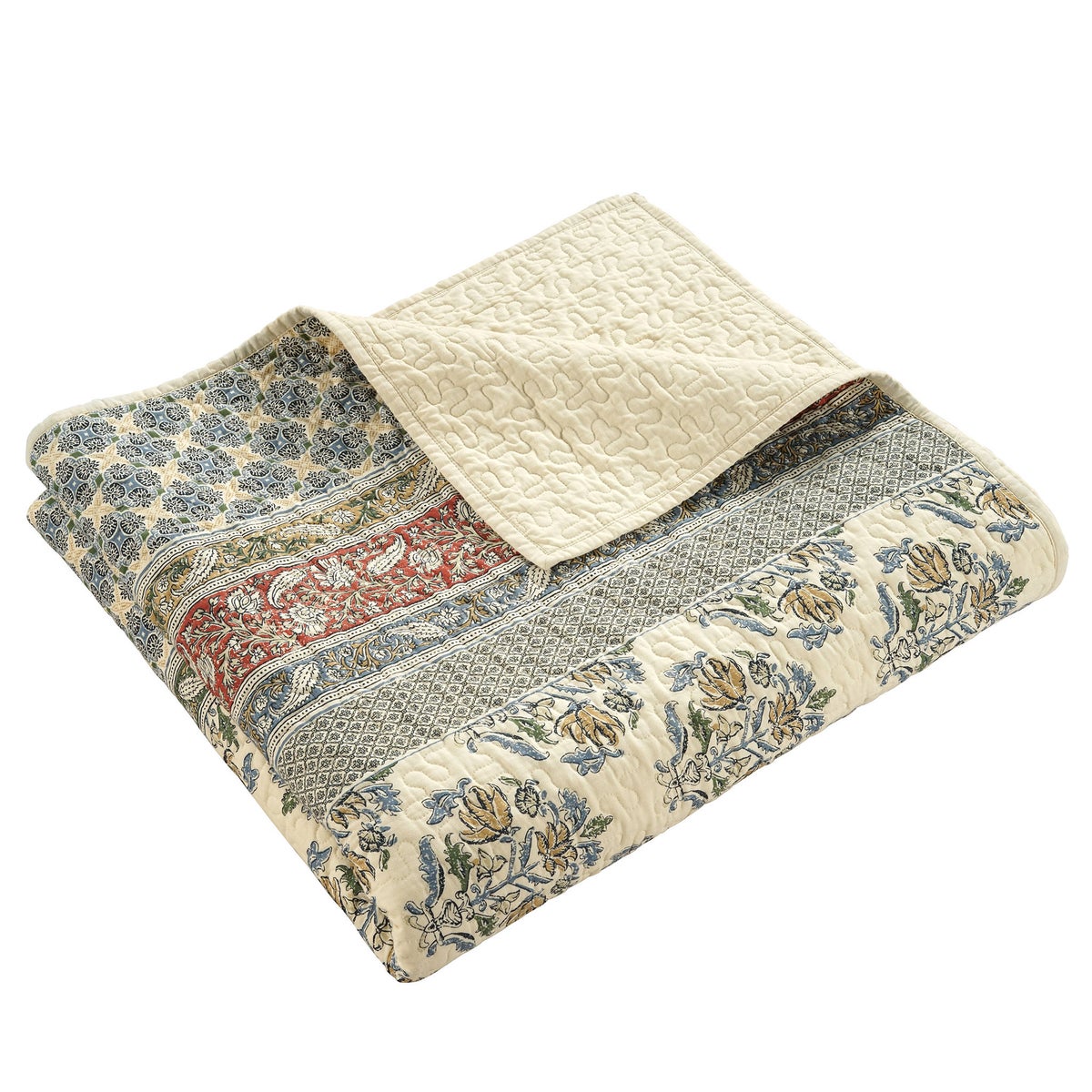 The Linen Closet Mahalia 3-piece Quilt Set, (FULL/QUEEN)