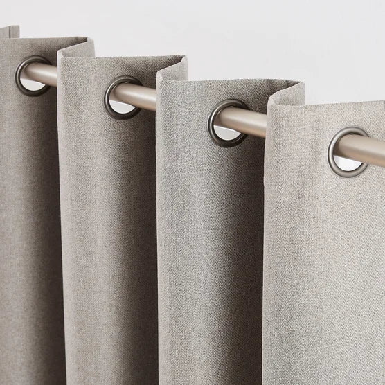 Blackout Window Panels/Curtains, 2-pack In Beige