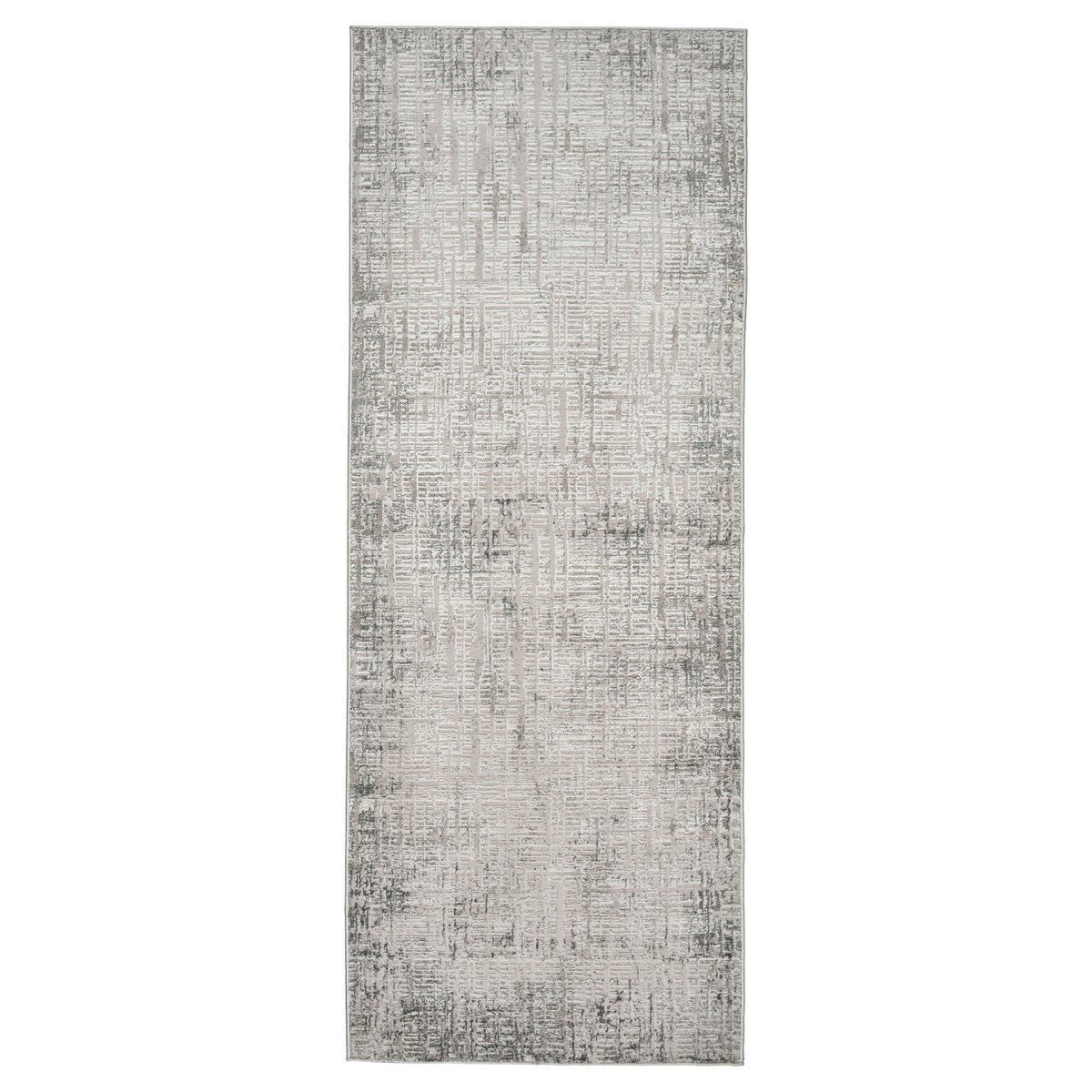 Divina Area Rug, Aloma Cream & Gray, Runner, 2'6" x 7'