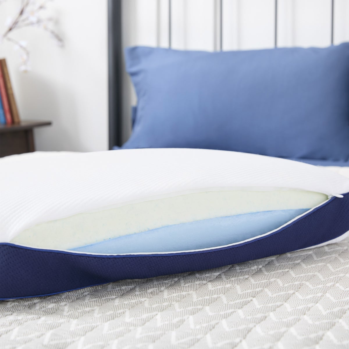 Theraluxe by Therapedic Dual Comfort Gel Memory Foam Pillow