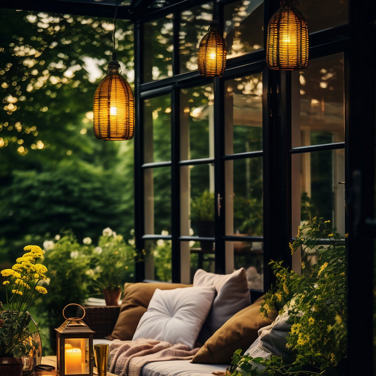 Feit Electric 60W Replacement 5-CCT LED Classic Glass A19 Bulbs, 6-pack