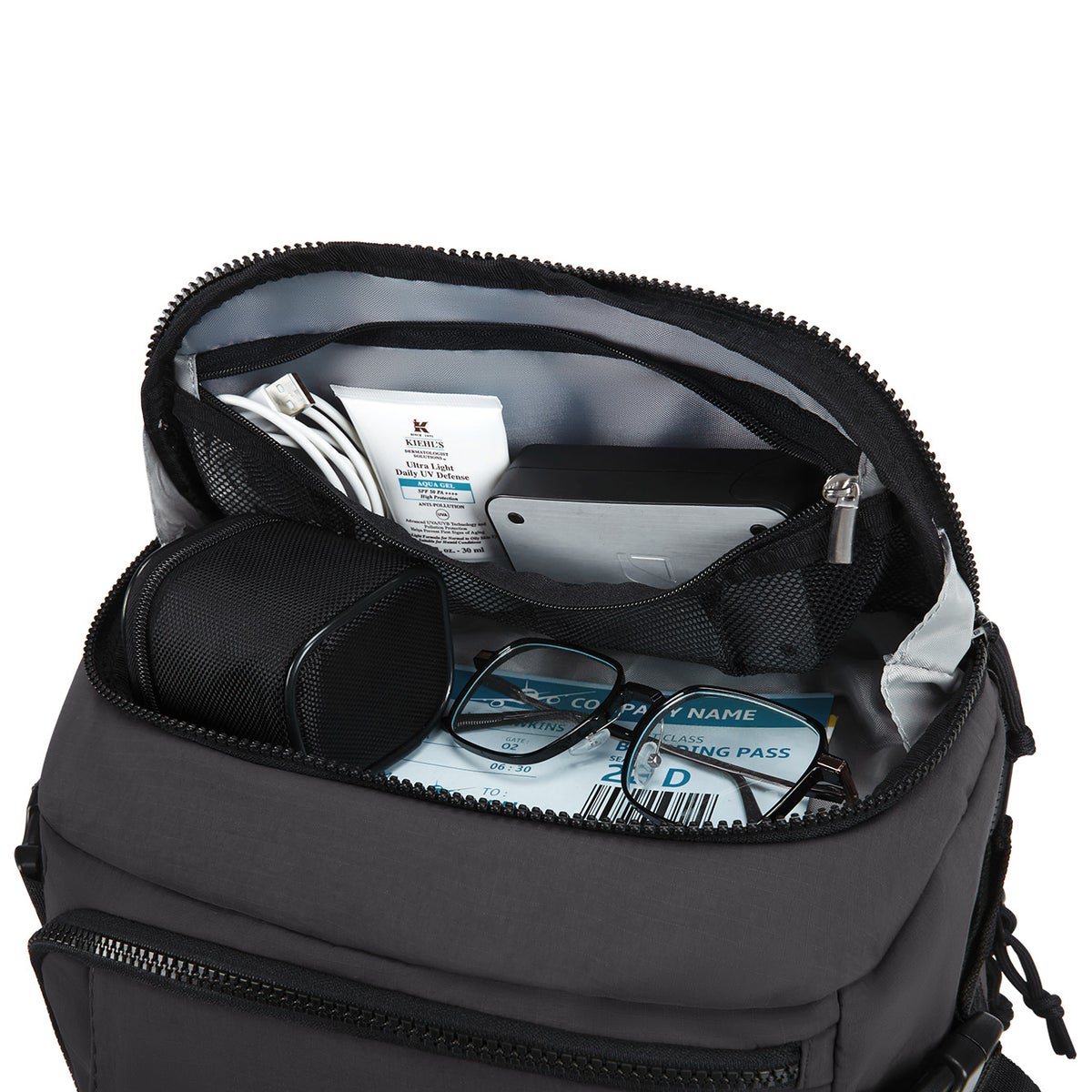 Bagsmart 38L Blast Backpack with 4-piece Compression Packing Cubes, Black