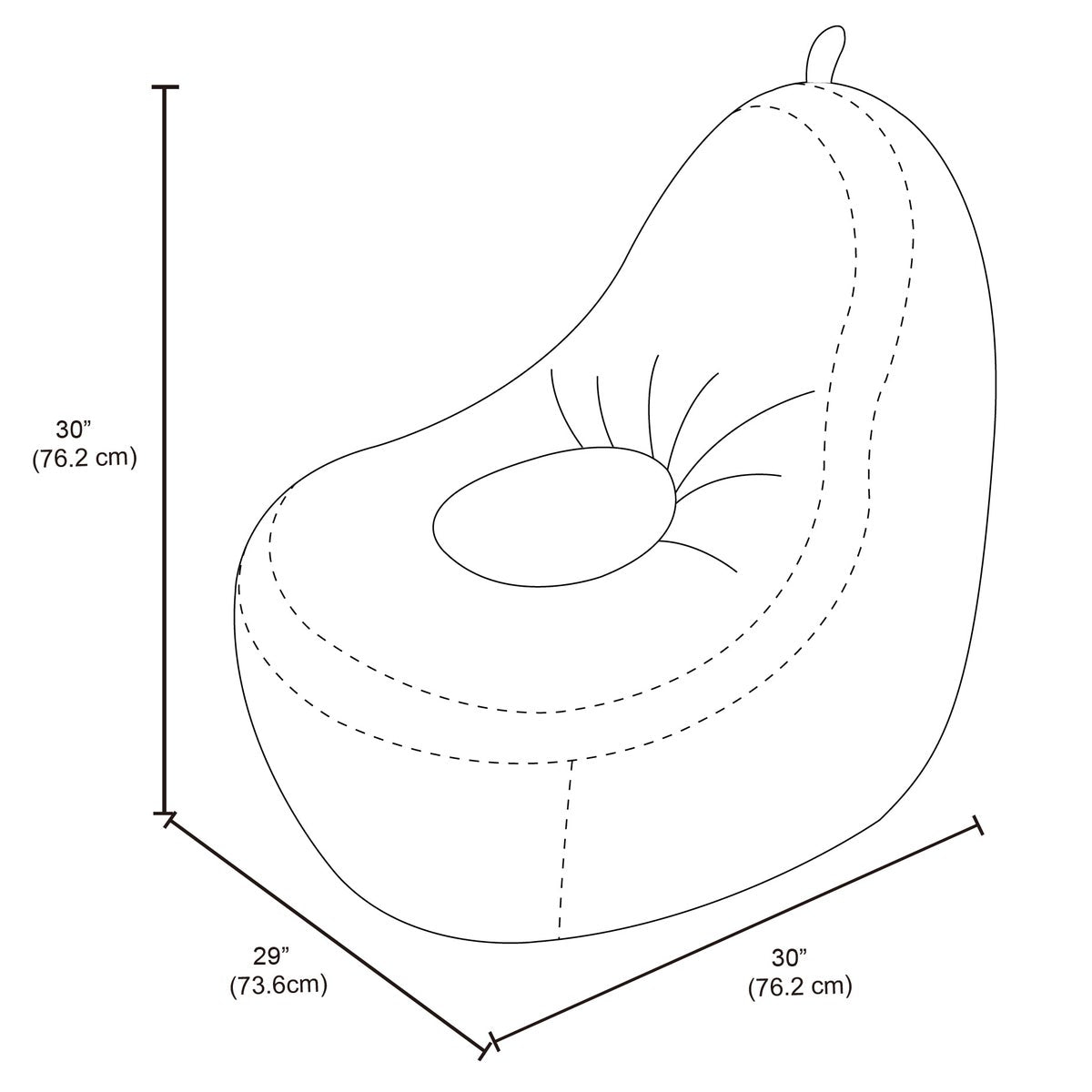 Avocado Lounge Chair