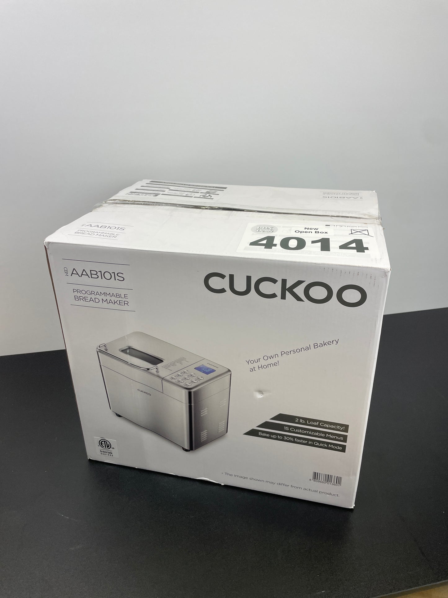 CUCKOO BREAD MAKER - Retail $89
