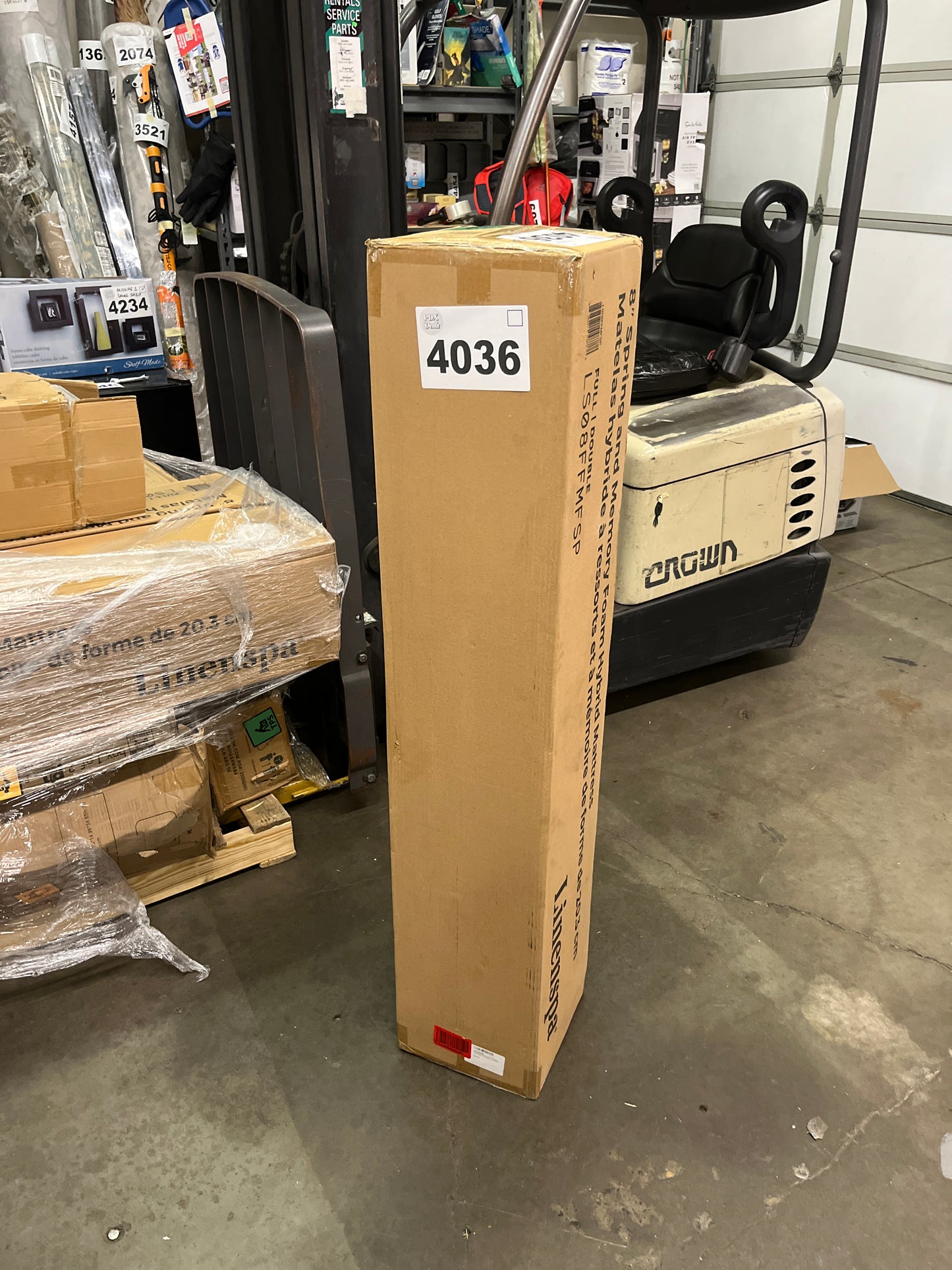 NEW - Linenspa 8 Inch Memory Foam and Spring Hybrid Mattress - Medium Firm Feel - Bed in a Box - Quality Comfort and Adaptive Support - Breathable - Cooling - Guest and Kids Bedroom - Full Size - Retail $179