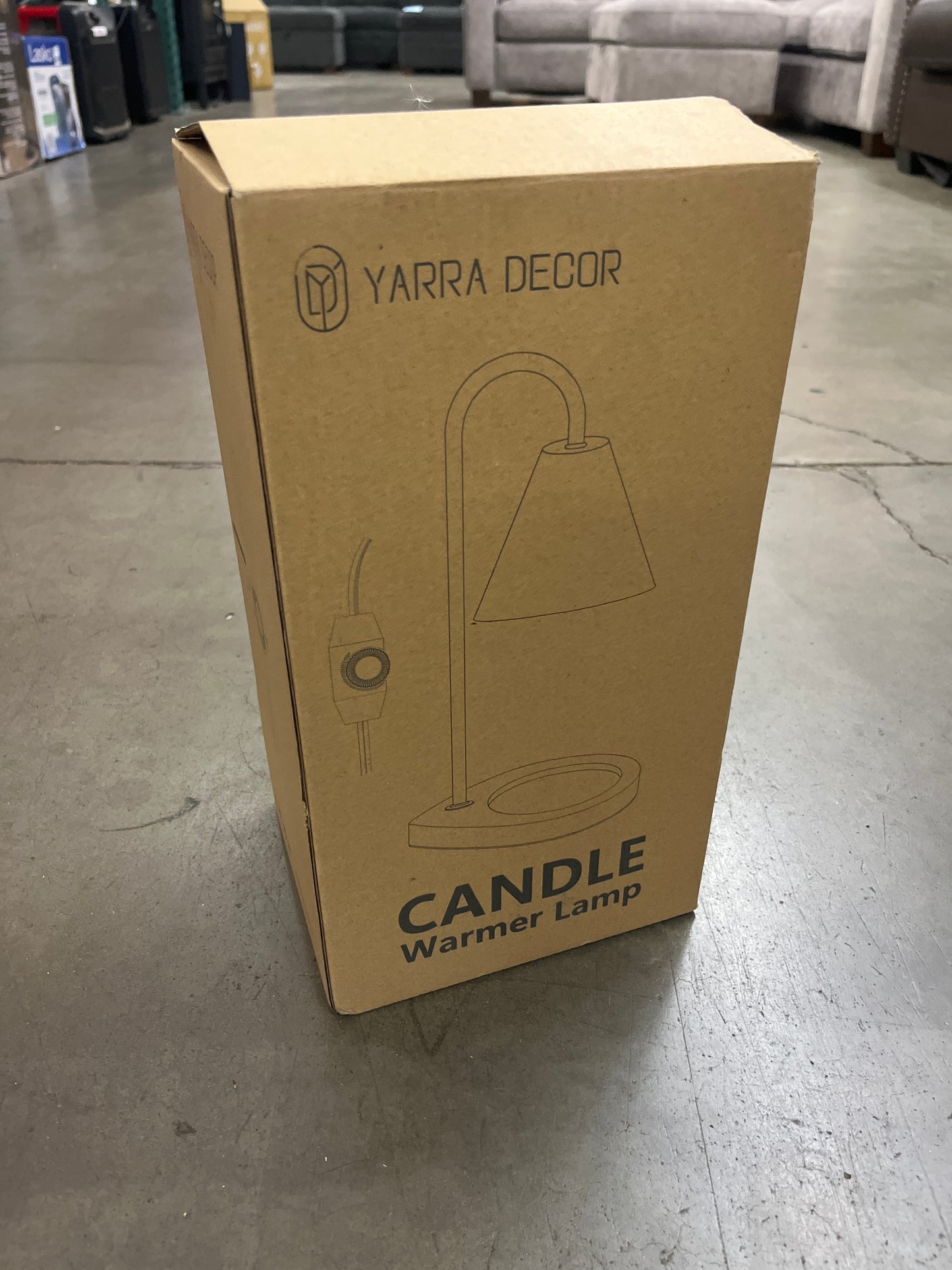 Candle Warmer Lamp - Dimmable Candle Lamp Warmer Electric with 2 Bulbs, Scented Wax Melter Warming Lamps No Smoke, Compatible with Various Candle Jars, Home Decor Gifts, Black Small Bedside Lamp - Retail $14