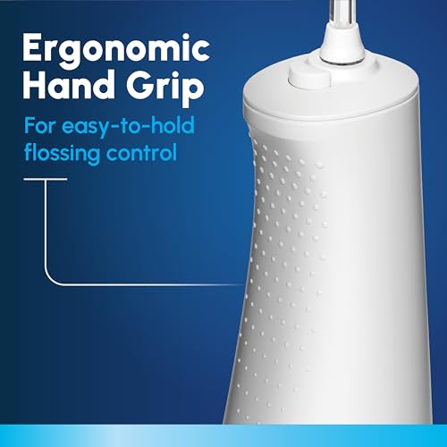Waterpik Cordless Pulse 3100 Portable Water Flosser, Rechargeable, White
