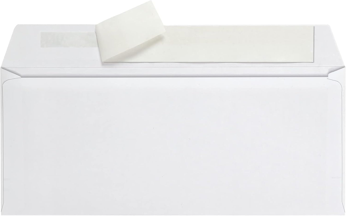 Office Depot Clean Seal(TM) Envelopes, #10 (4 1/8in. x 9 1/2in.), White, Box Of 500