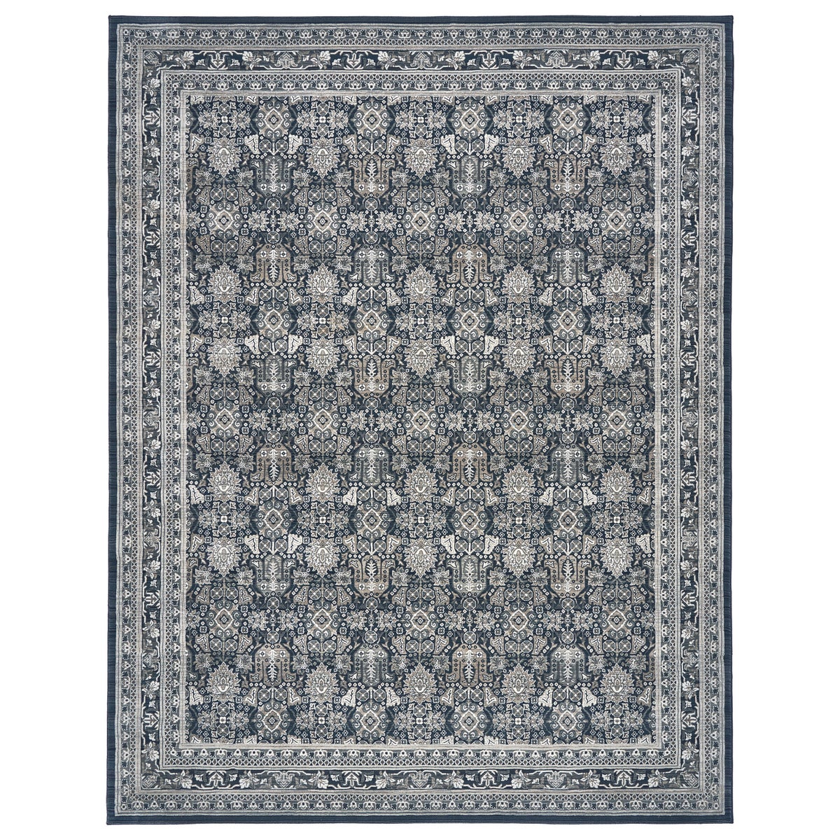 Thomasville Timeless Classic Rug Collection, Sachi Blue, 7 ft. 10 in. x 10 ft.