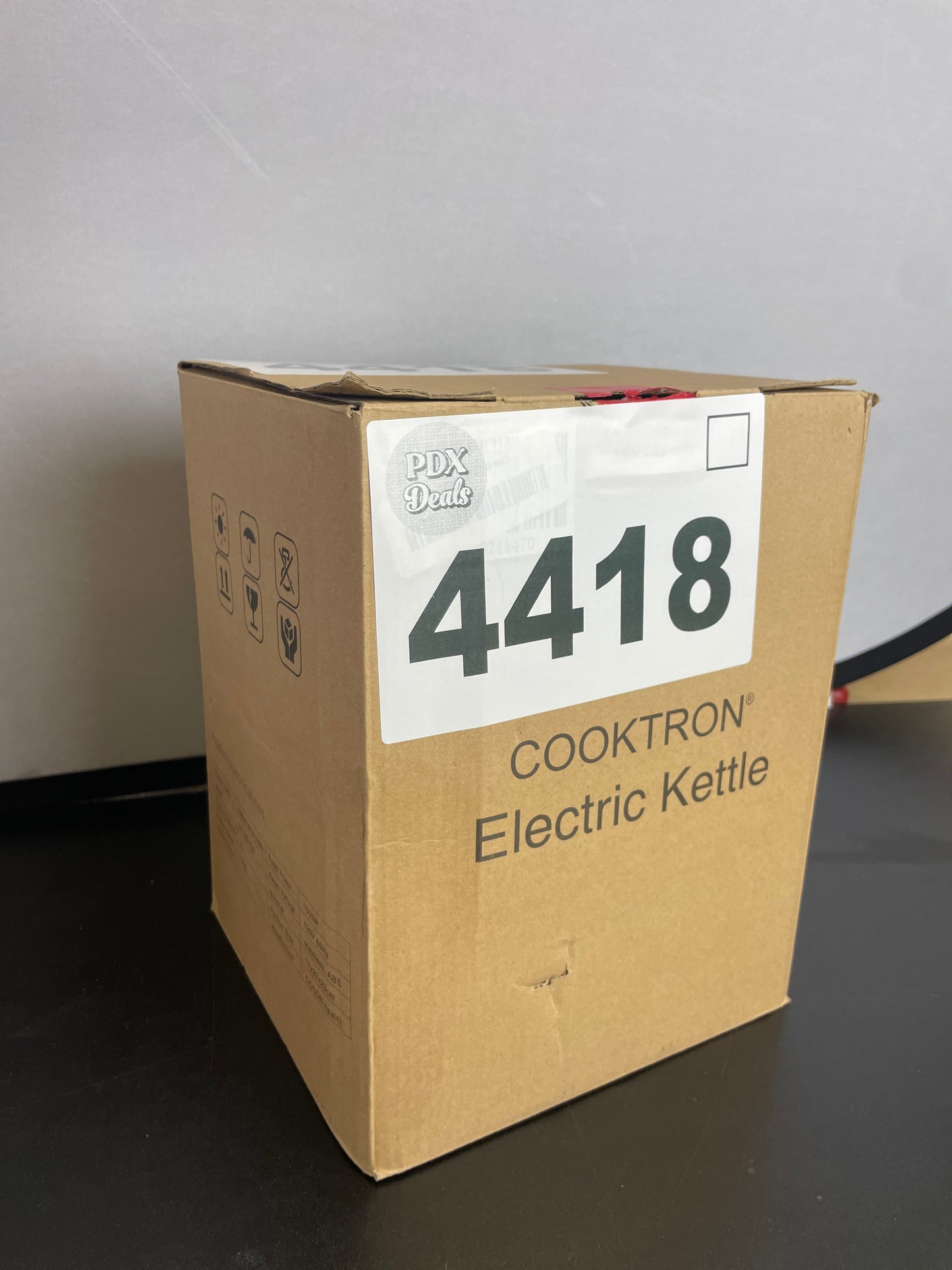 COOKTRON 1.7L Electric Kettle Quiet, Double Wall Hot Water Boiler BPA-Free, Quiet Boilรย and Cool Touch Tea Kettle, Cordless with Auto Shut-Off & Boil Dry Protection, 1500W Fast Boiling, Green - Retail $33