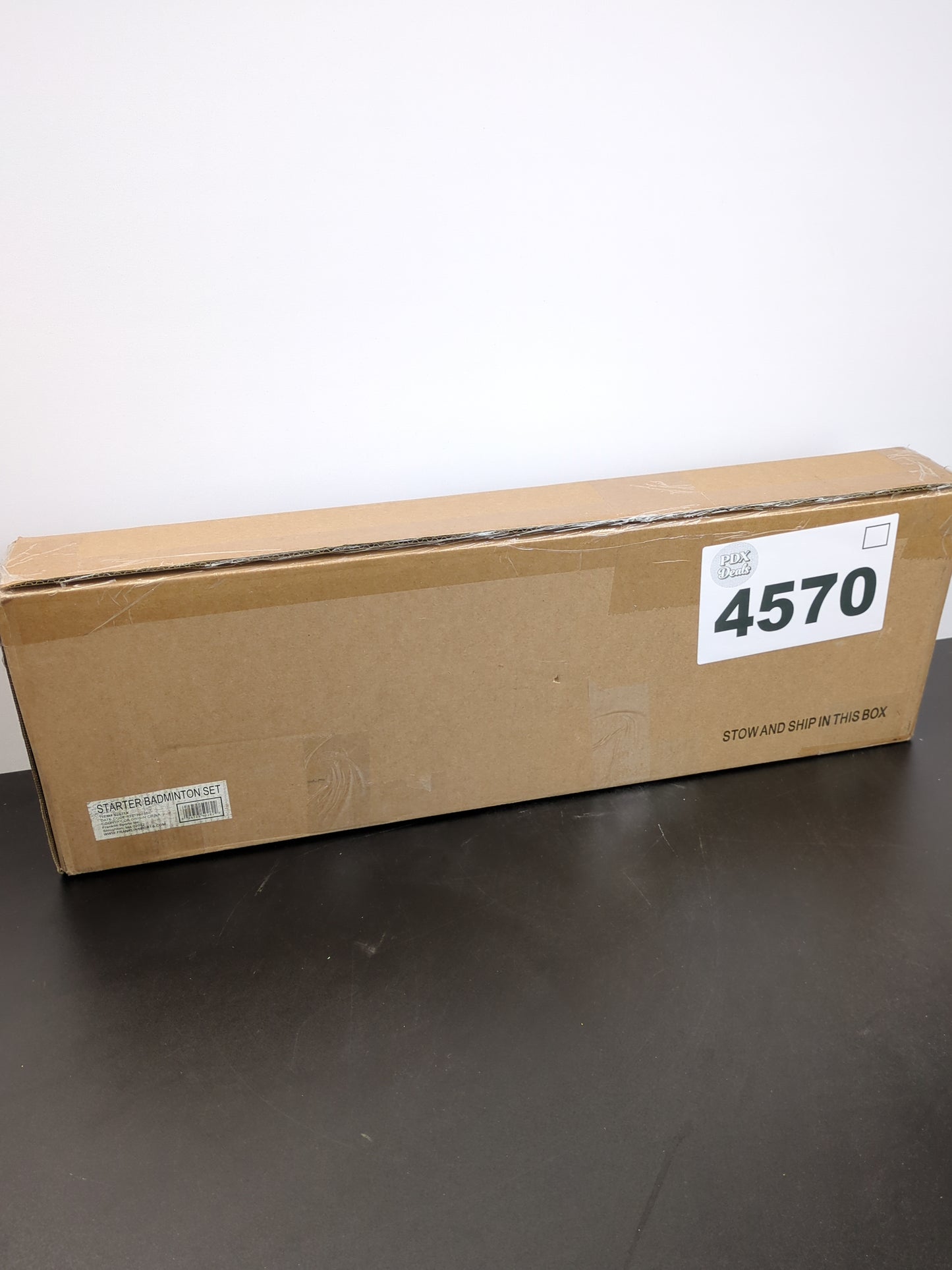 Franklin Sports Badminton Set - Backyard Badminton Net Set - Rackets and Birdies included - Backyard or Beach Badminton Set - Starter Set - Retail $29