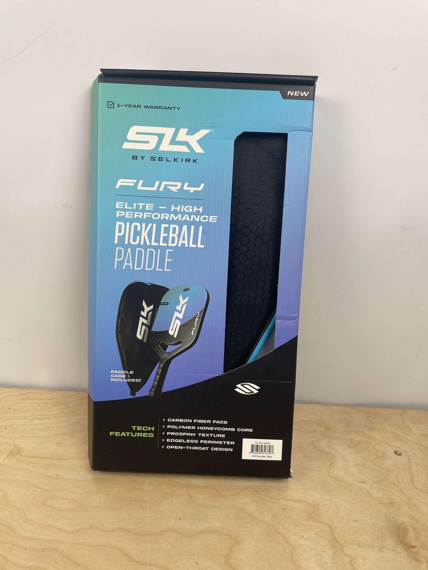 Selkirk SLK Fury Pickleball Paddle and Case