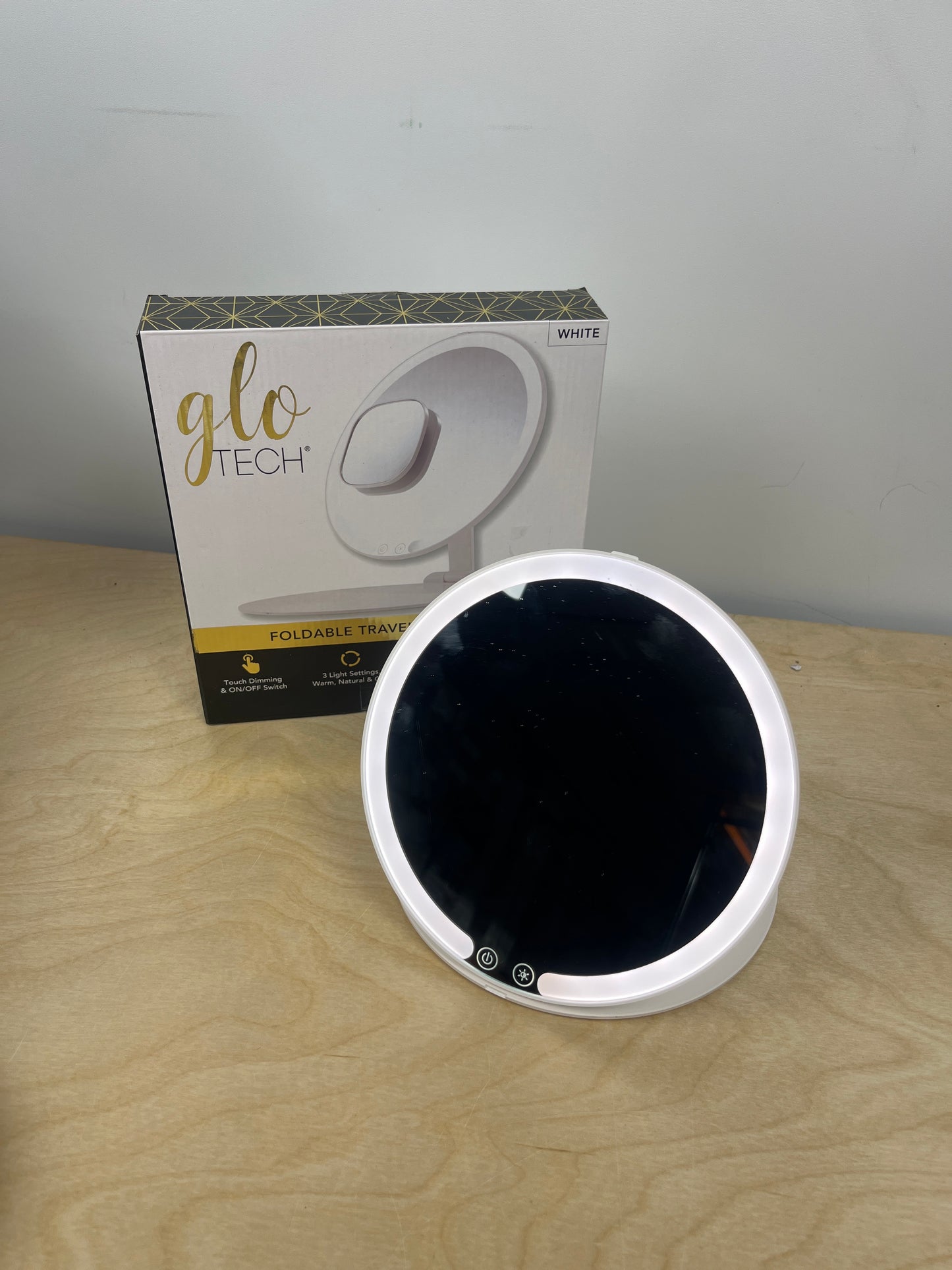 Glo Tech Travel LED Mirror