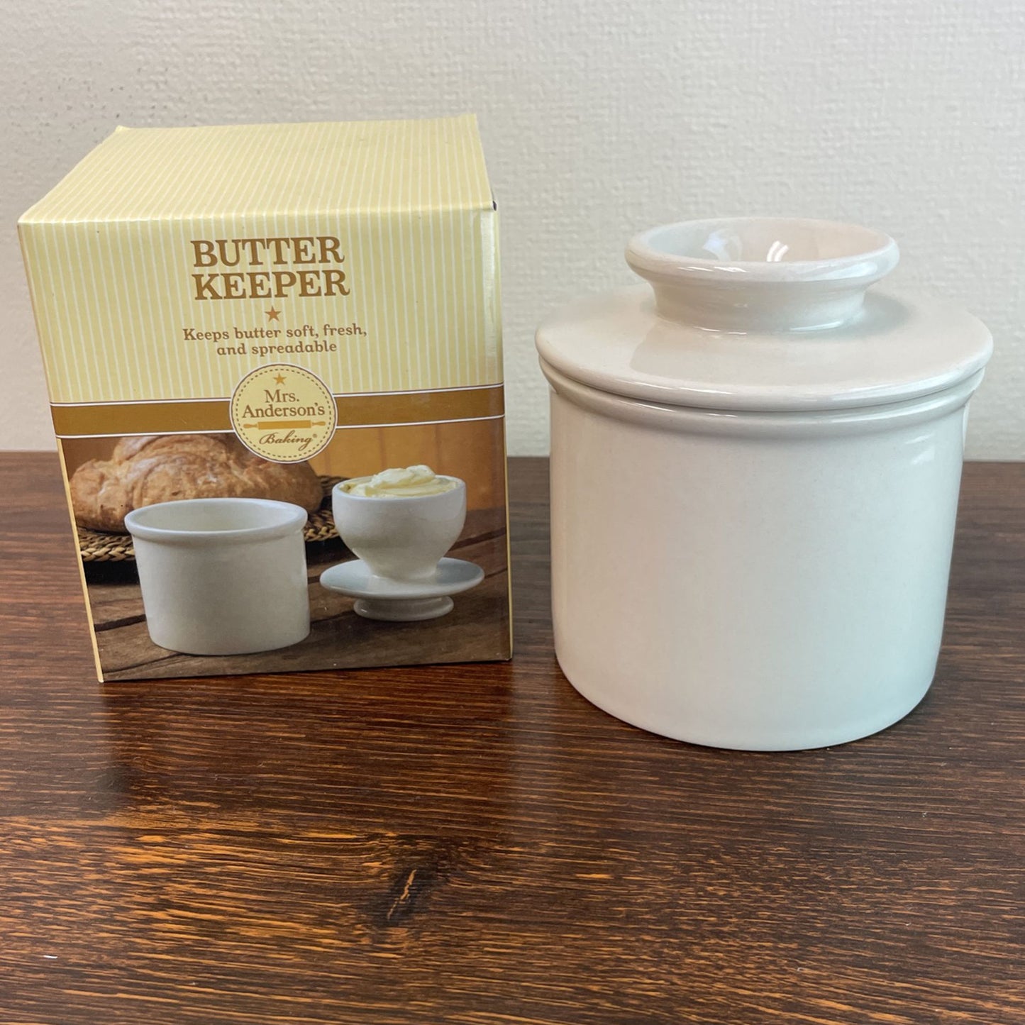 NEW - Mrs. Anderson's Butter Keeper - Retail $13