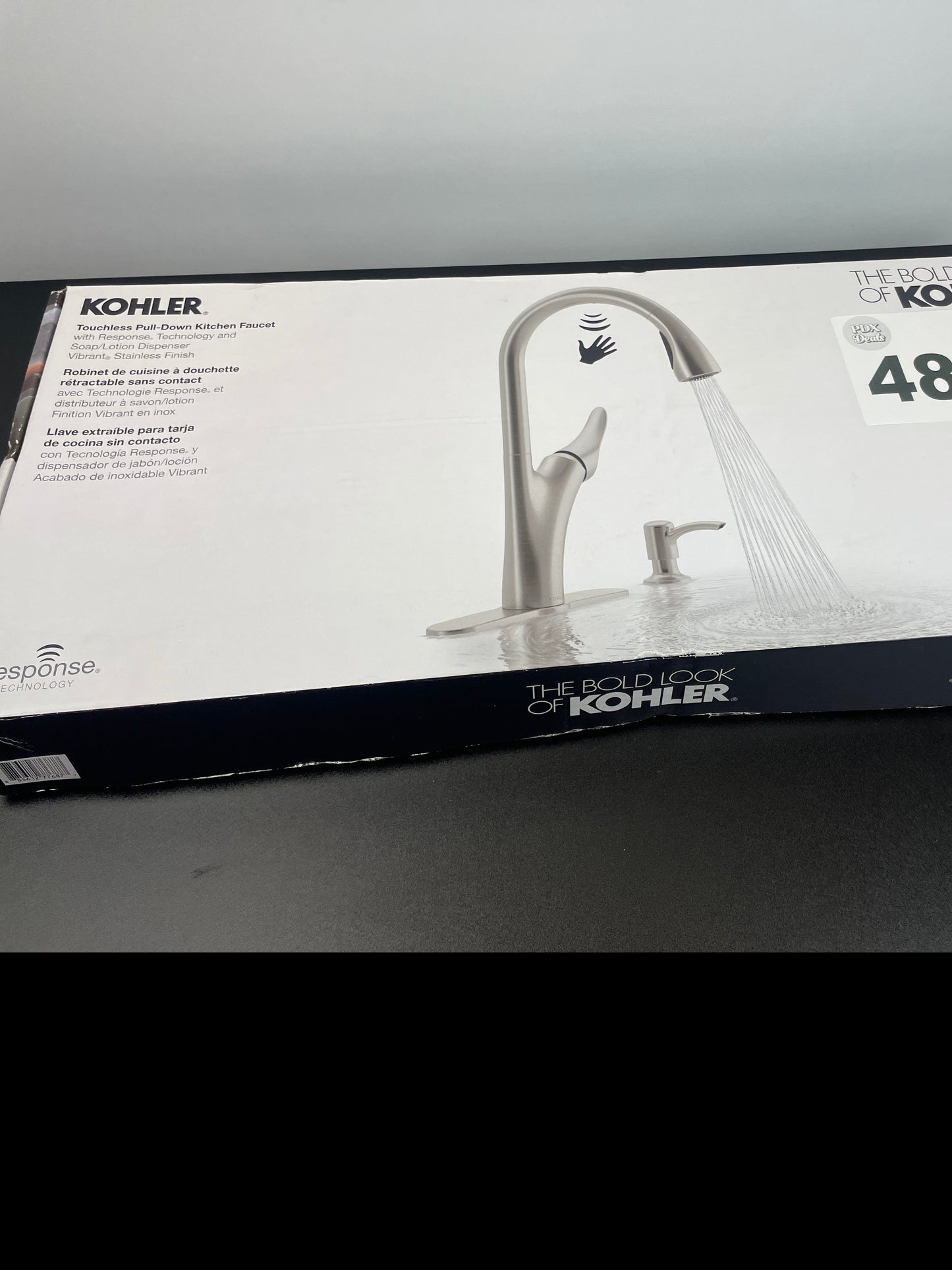 KOHLER TOUCHLESS KITCHEN - Retail $249