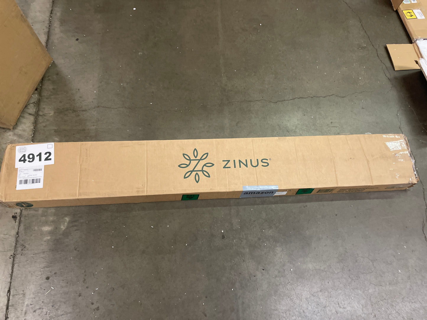 ZINUS Deepak Easy Assembly Wood Slat 1.6 Inch Bunkie Board, Bed Slat Replacement, Full - Retail $50