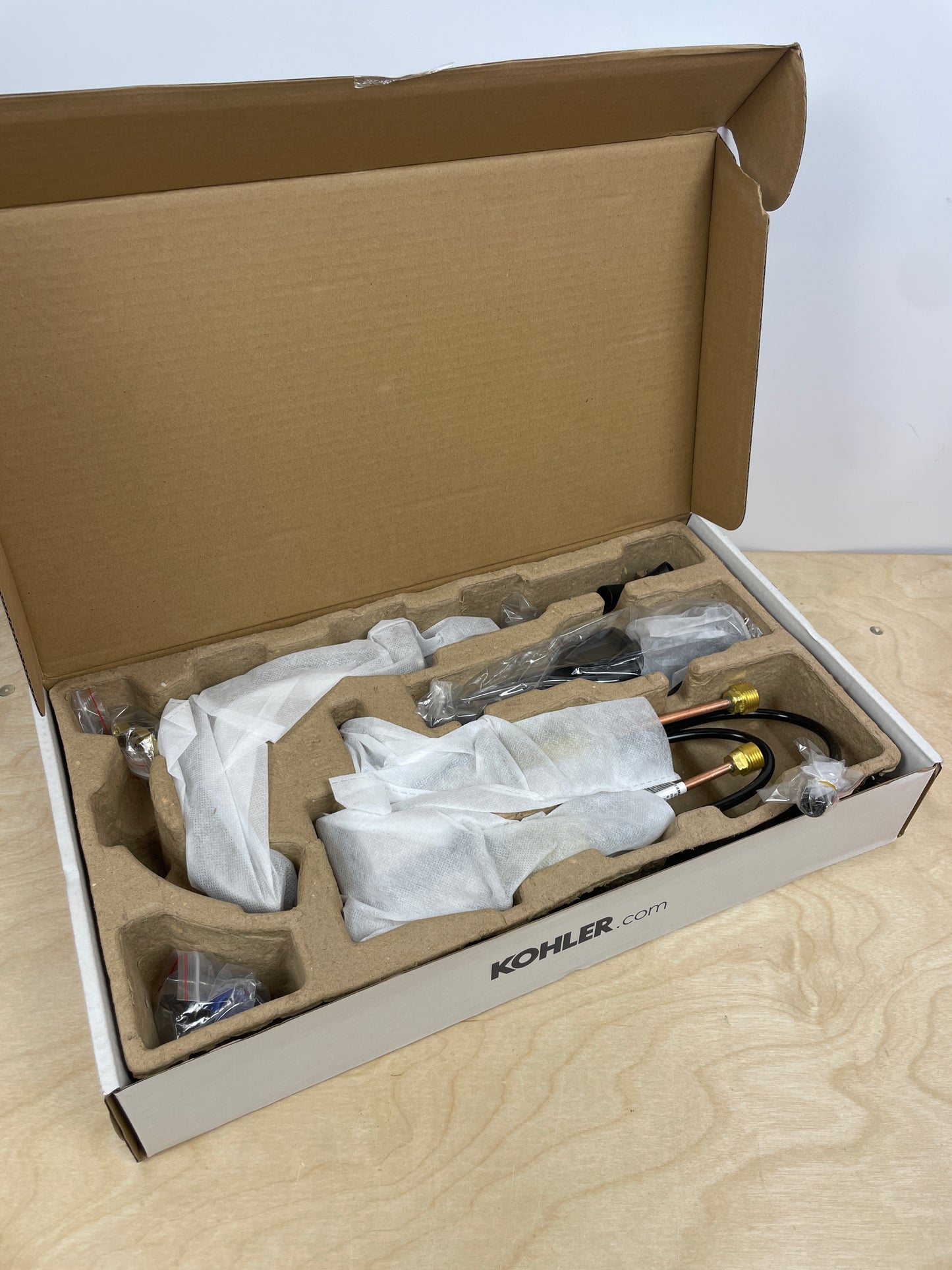 NEW - Kohler Terzet Widespread Bathroom Sink Faucet
