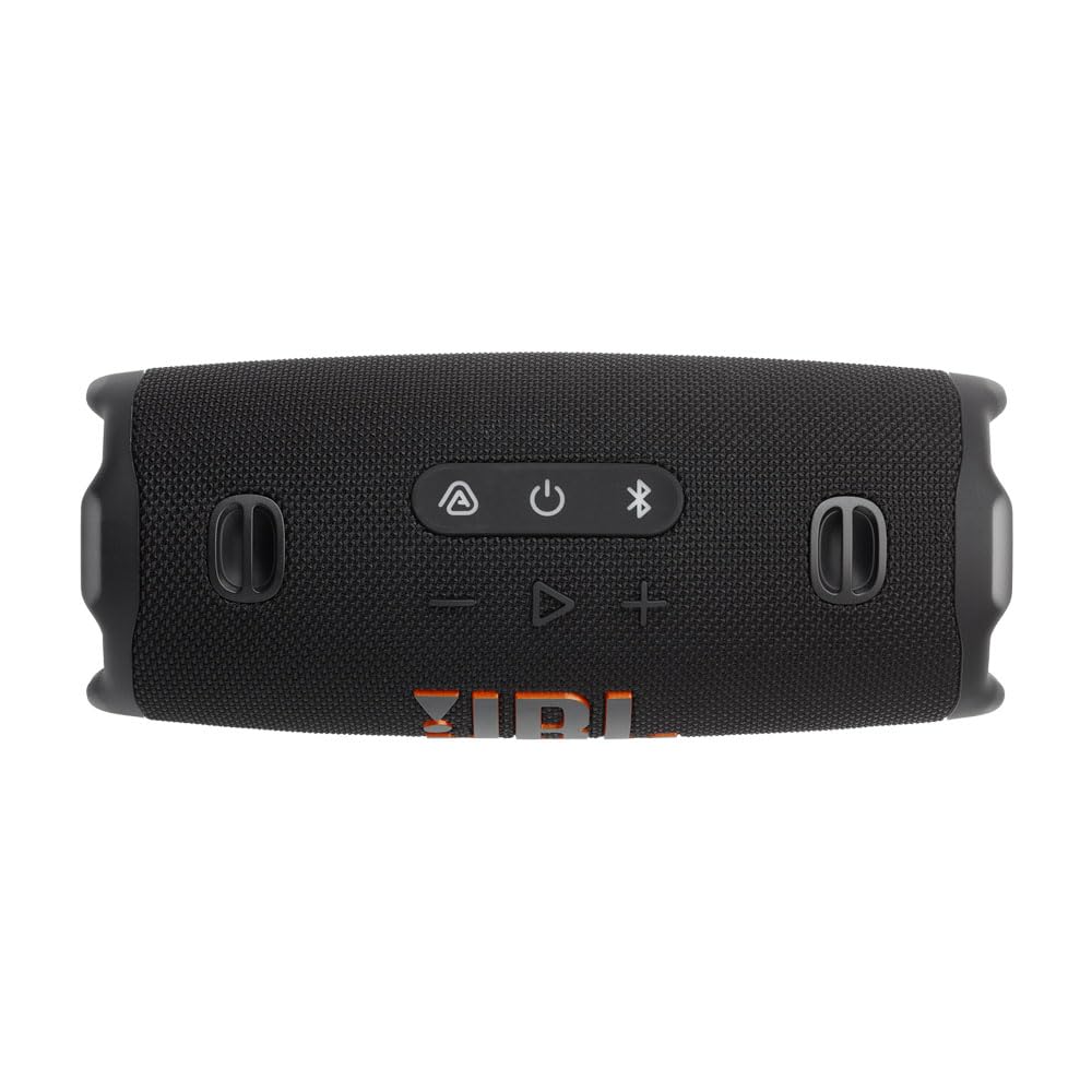 JBL Charge 6 Waterproof Portable Speaker Bundle with gSport Carbon Fiber Case (Black)
