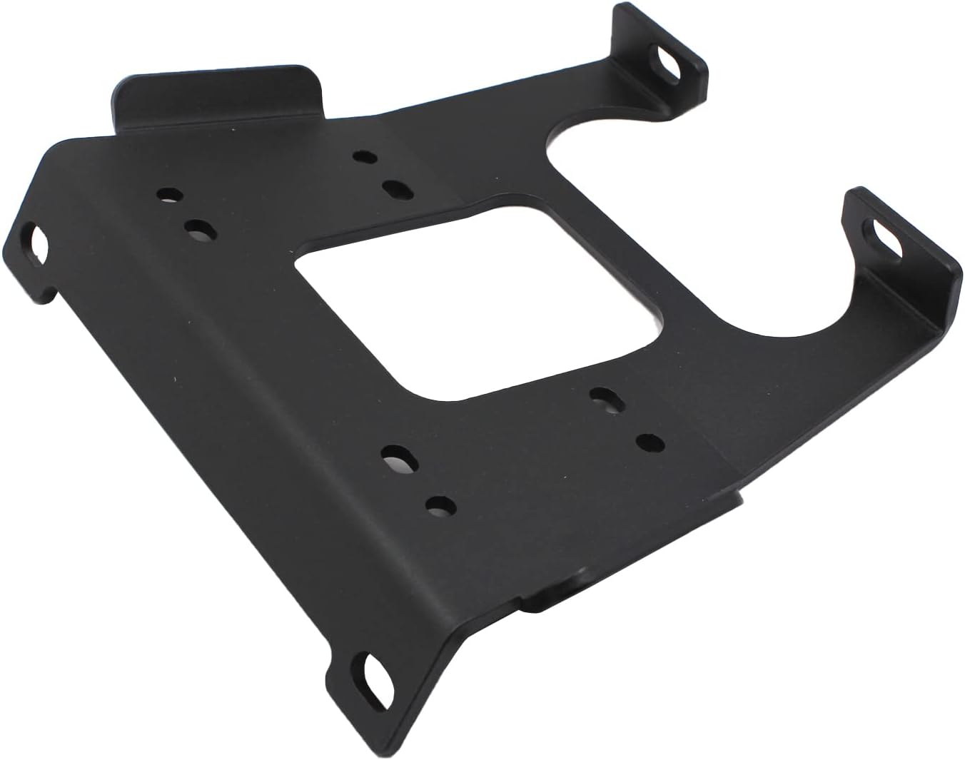 Heavy Duty Winch Mount for 2019+ RZR XP 1000, XP 1000 4, Dual Mounting Bolt Patterns(3” x 6 5/8”, 3” x 4 7/8”) No Drilling Required.