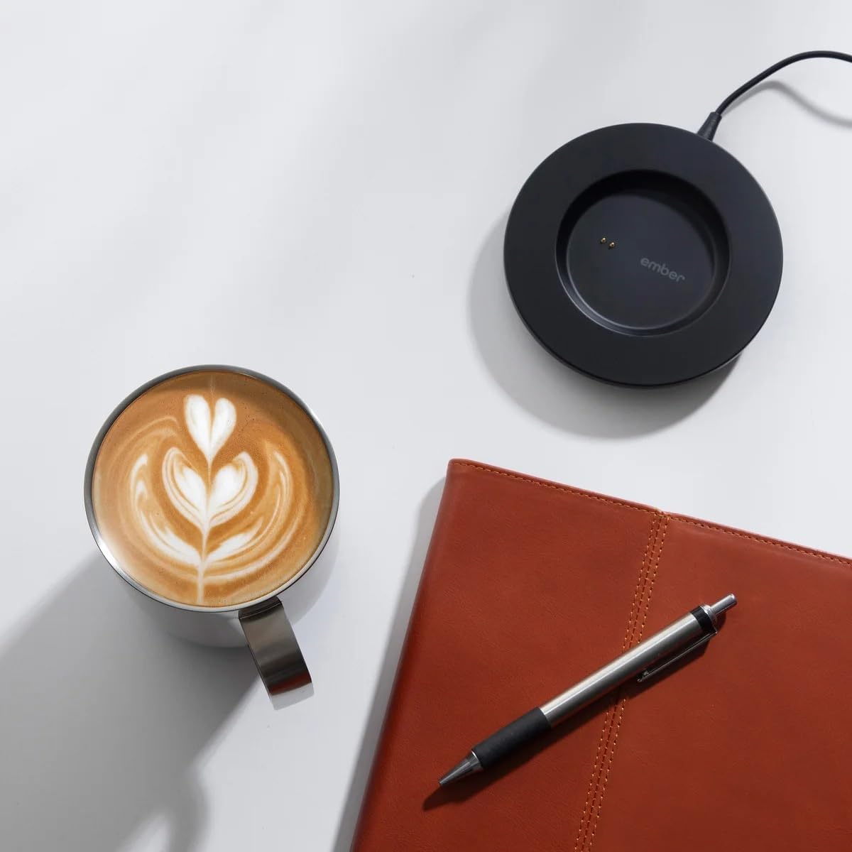 NEW - Ember Mug 2, 14 oz, Temperature Control Smart Mug, Stainless Steel