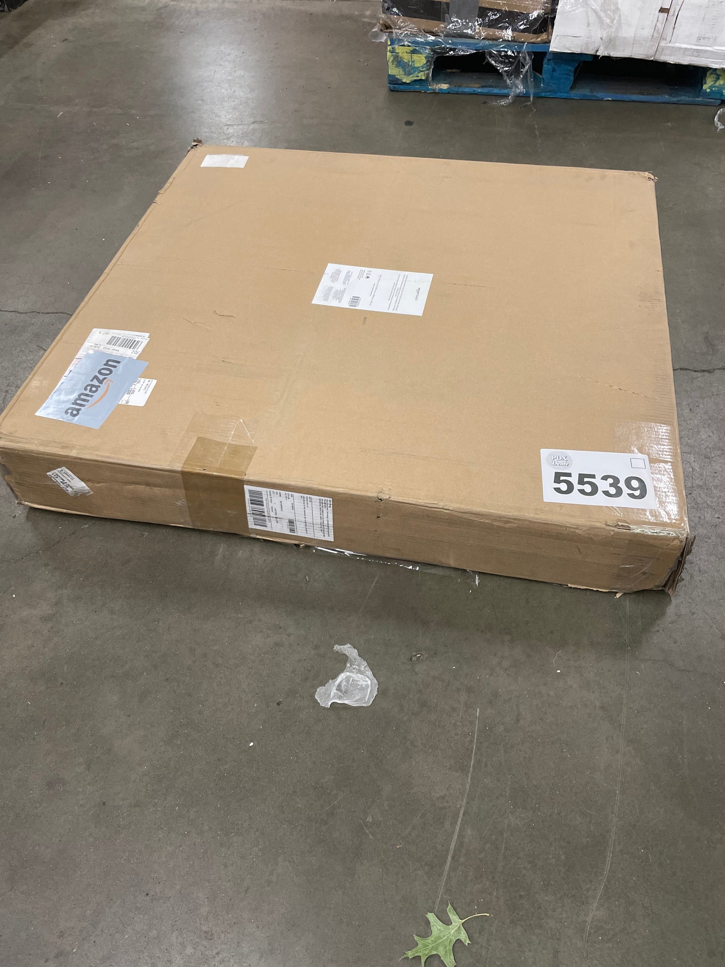 Amazon Basics Foldable Metal Platform Bed Frame with Tool Free Setup, 14 Inches High, Sturdy Steel Frame, No Box Spring Needed, King, Black - Retail $132