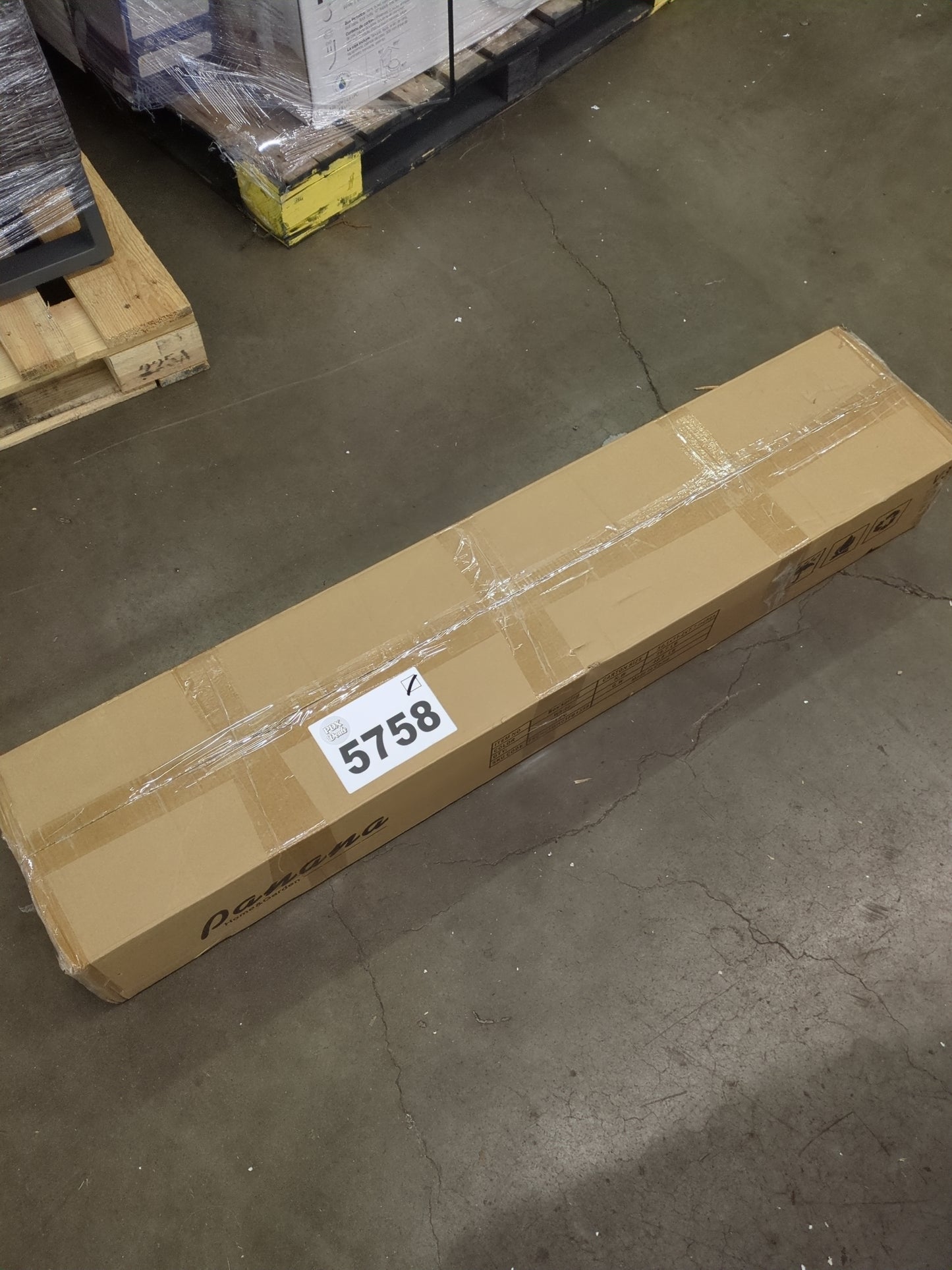 Panana 9 Inch Metal Box Spring Bed Base/Heavy Duty Steel with Fabric Cover/Mattress Foundation/Wooden Frame Easy Assembly,Full,White - Retail $129