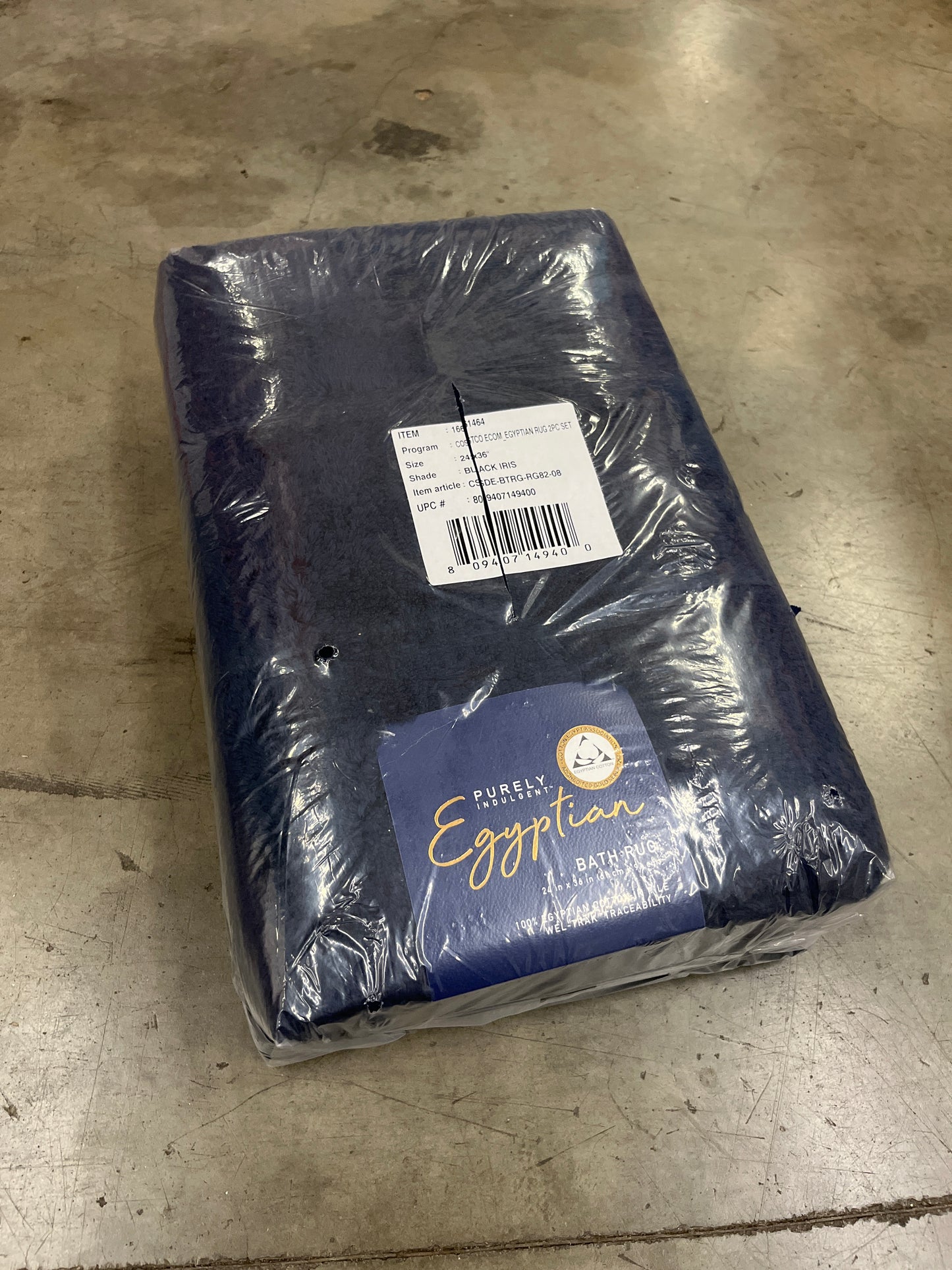 Purely Indulgent Egyptian 24” x 36” Bath Rug, 2-piece Set