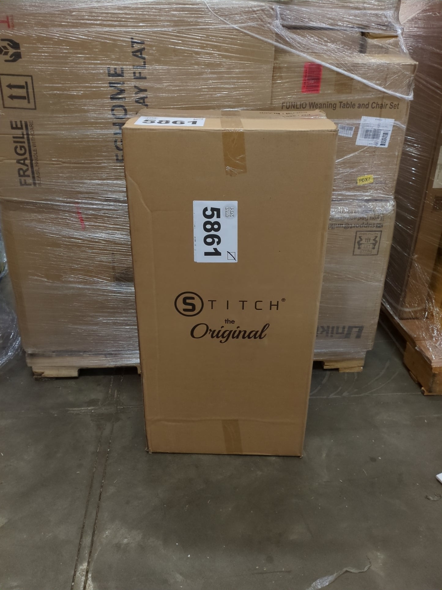 STITCH BLACK GOLFCART BAG - Retail $189