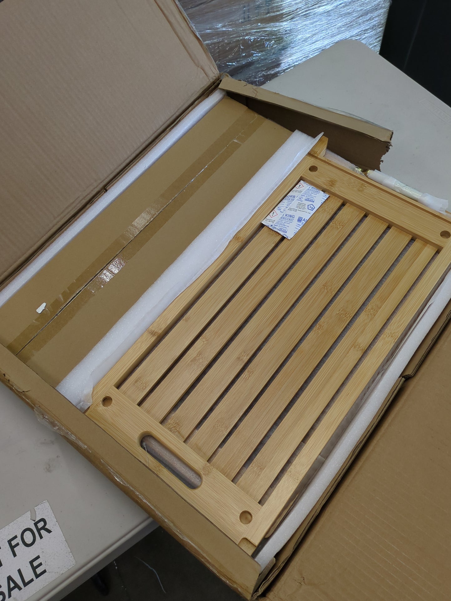 OCEANSTAR BAMBOO HAMPER - Retail $79