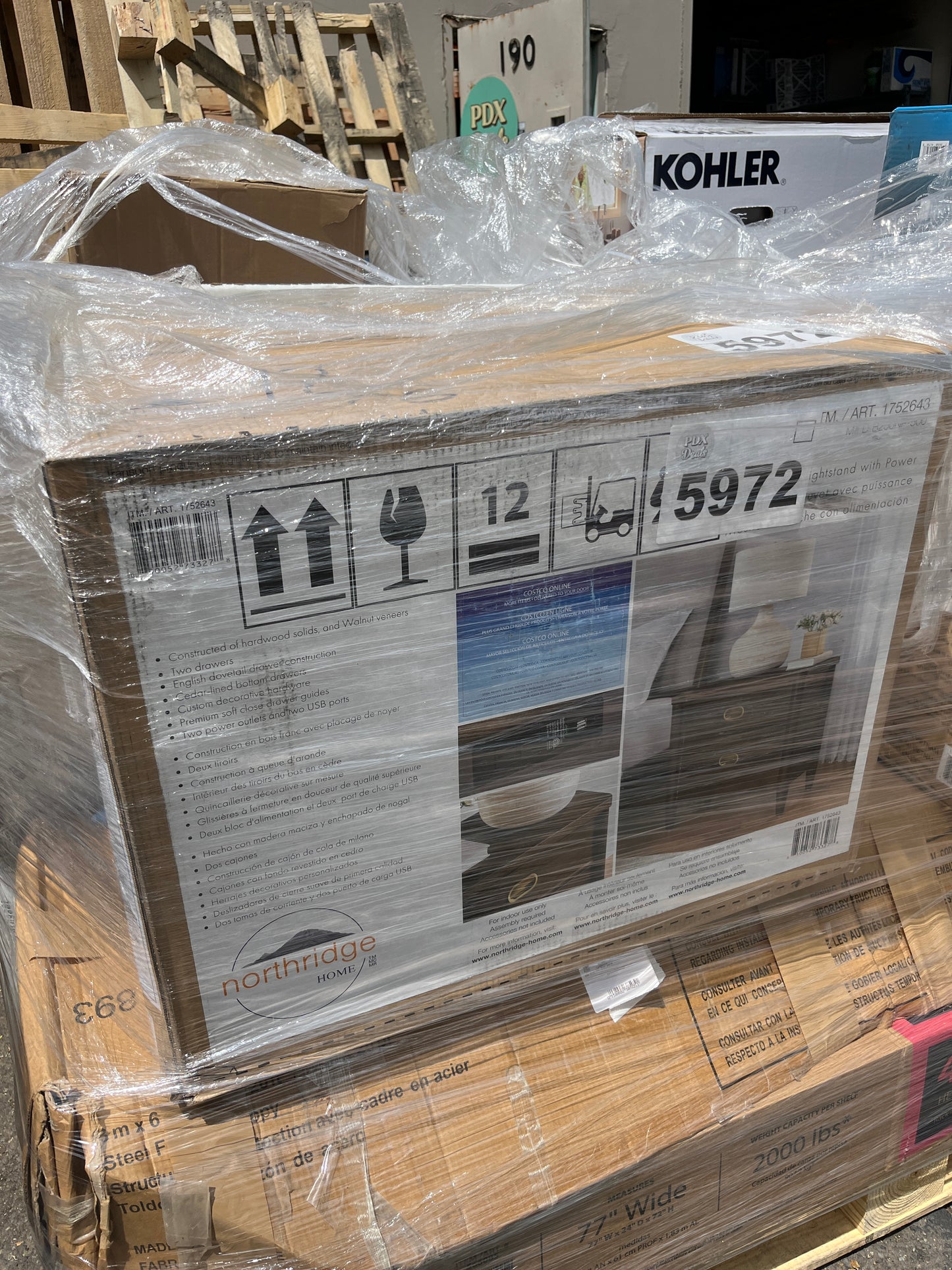 WESTON PARK NIGHTSTAND - Retail $399