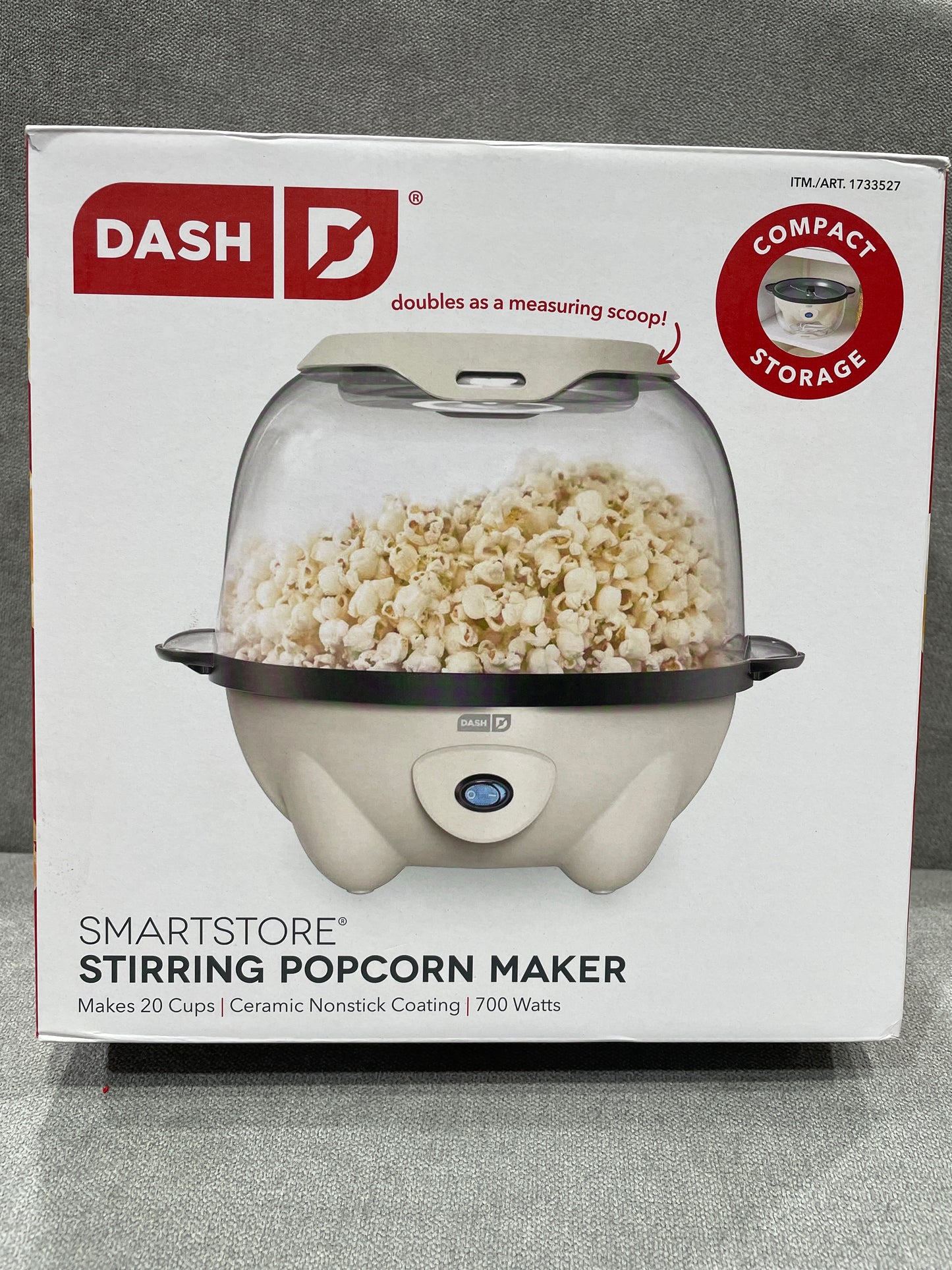 Dash 5QT SmartStore Stirring Popcorn Maker