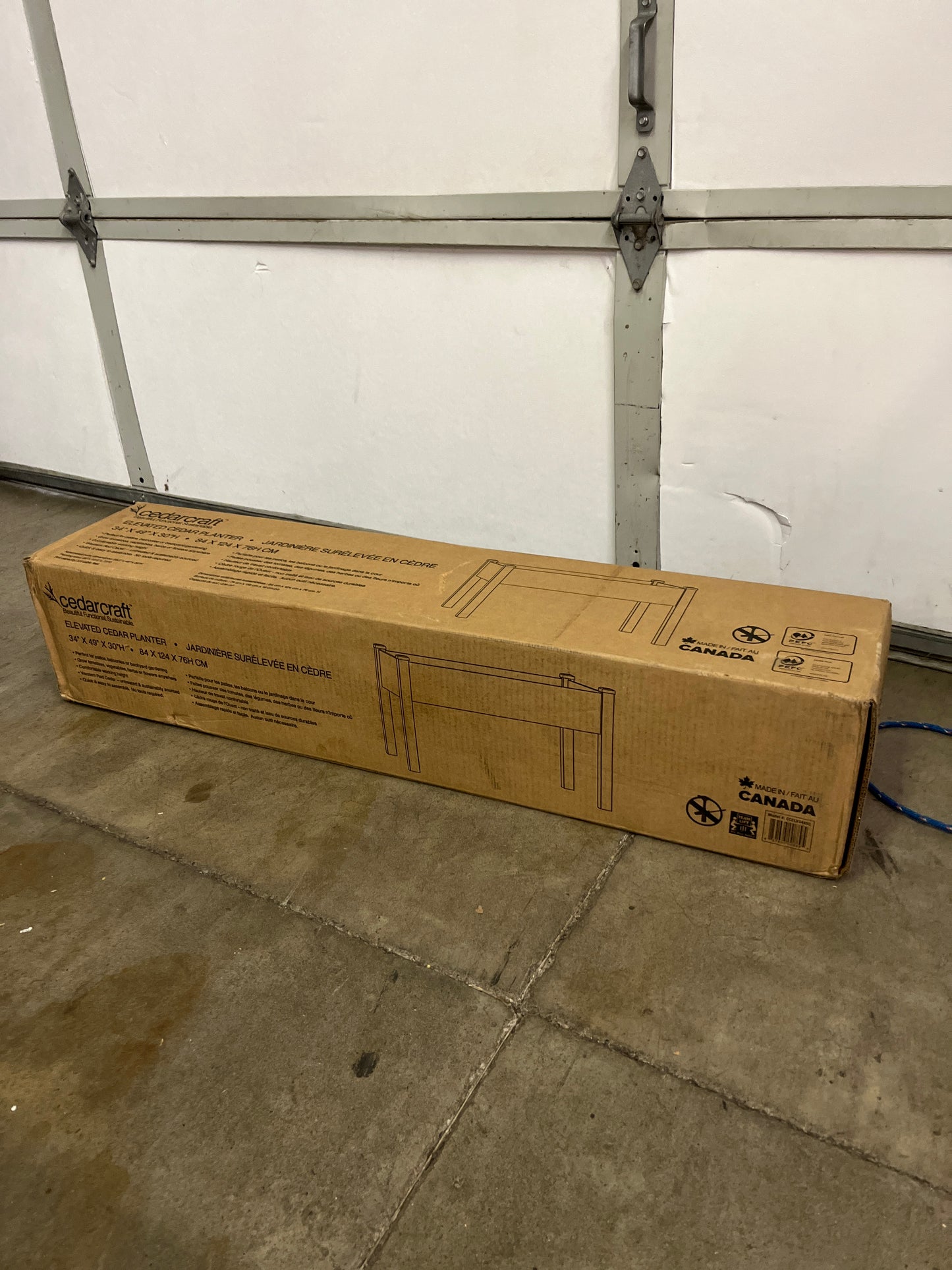 ELEVATED CEDAR PLANTER - Retail $199