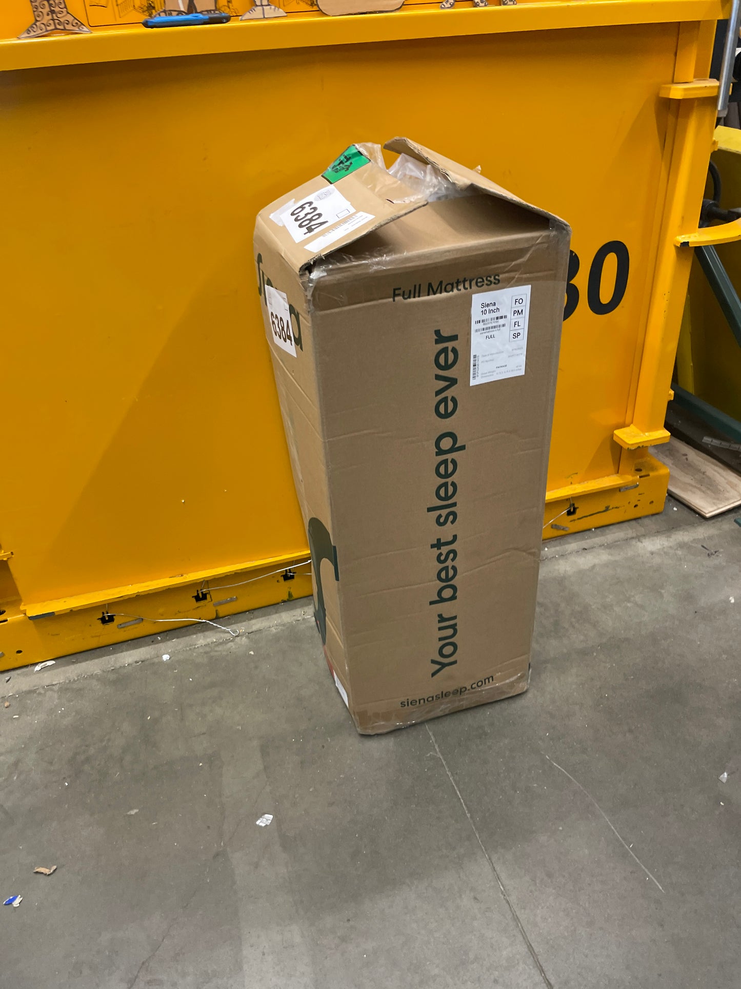 Siena 10†Full Gel Memory Foam Mattress - Medium Firm - 180 Night Trial - Premium Pressure-Relieving Layers - 10 Year Warranty - CertiPUR-US® Certified, White - Retail $349