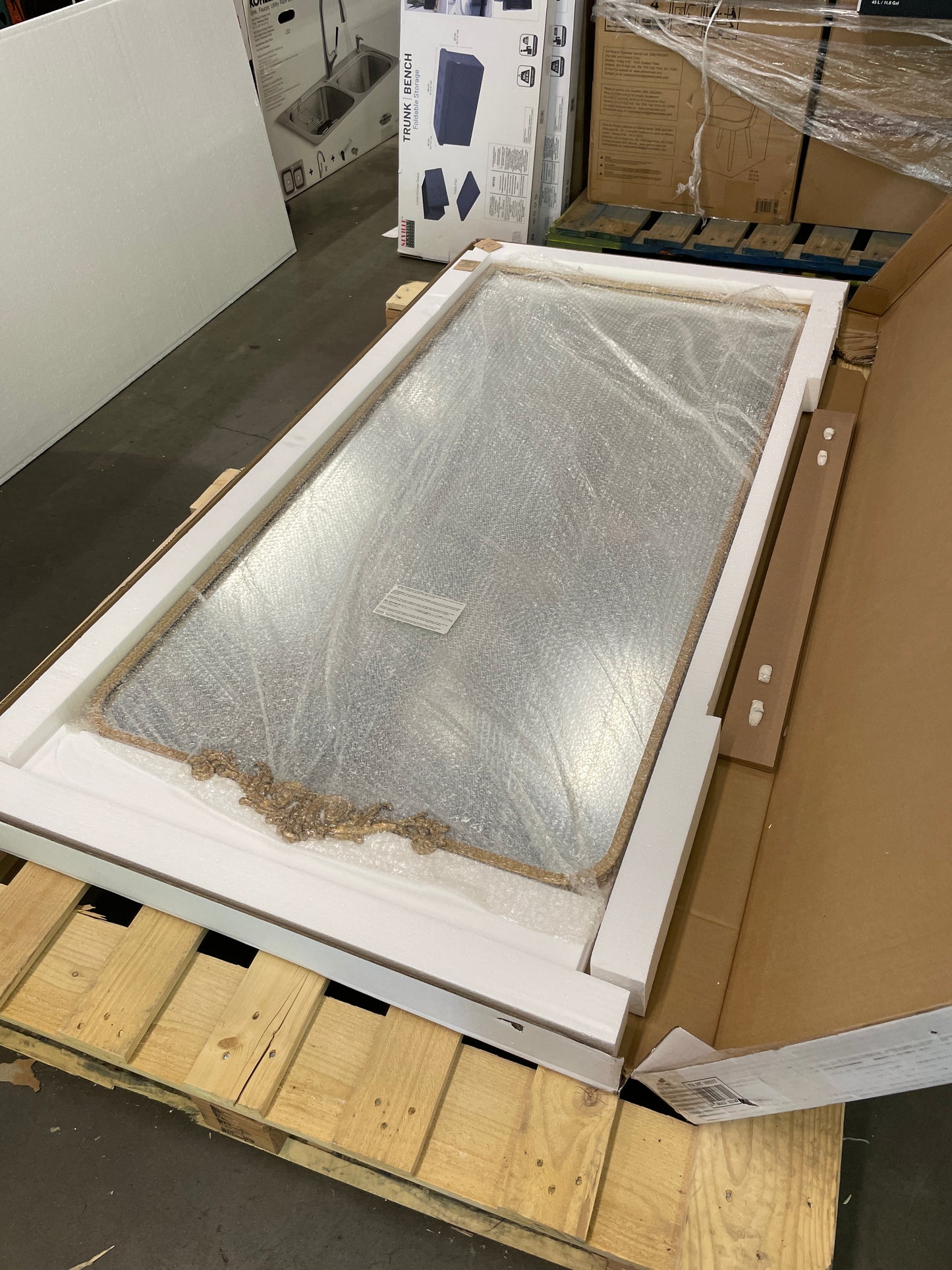 RAVENA FLOOR MIRROR - Retail $149