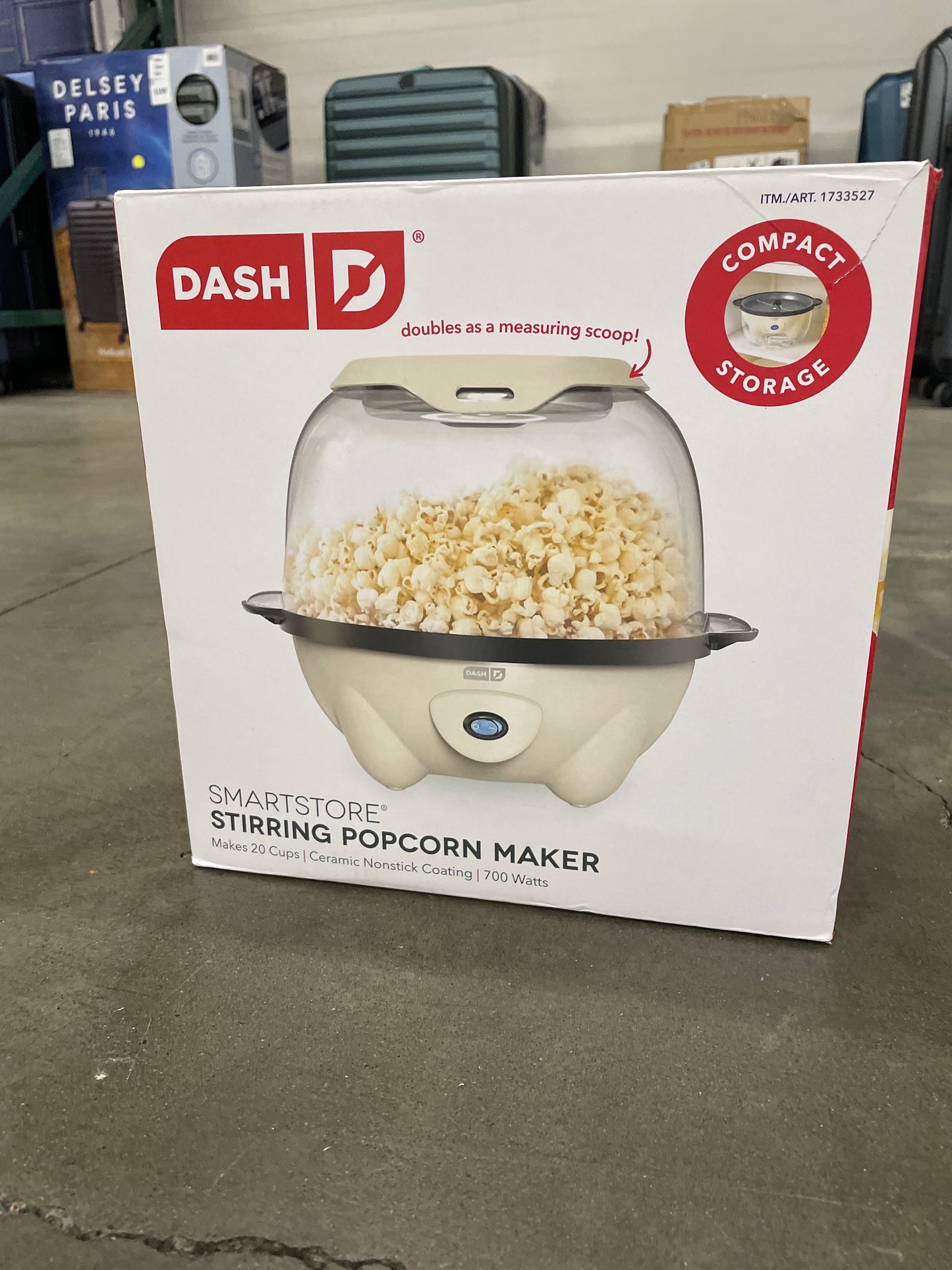 Dash 5QT SmartStore Stirring Popcorn Maker