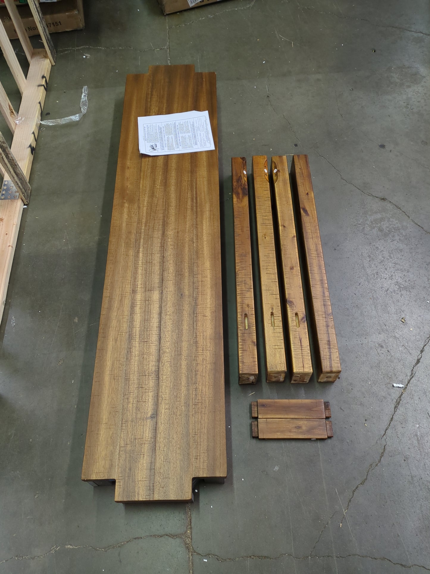 Signature Design by Ashley Furniture Torjin Urban Counter Height Dining Room Table, Two-tone Brown - Retail $361