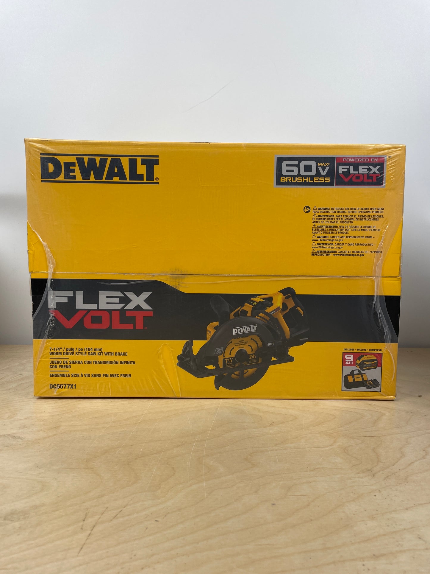 DeWalt 60V Max Brushless Cordless 7-1/4" Circular Saw Kit
