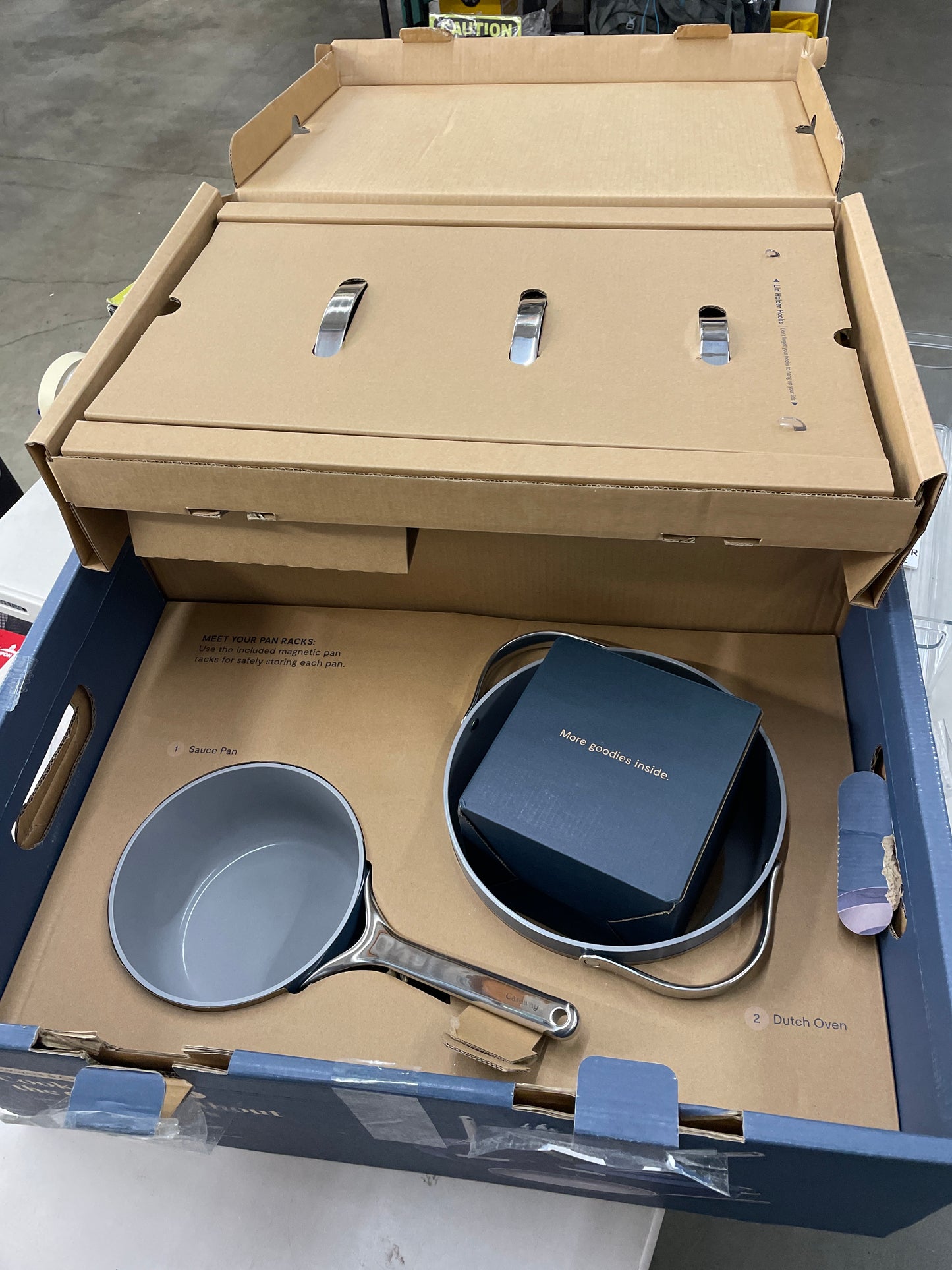 Caraway Non-stick Ceramic Cookware Set (12 Piece) Pots, Pans, Lids and Kitchen Storage - PFAS & PFOA Free
