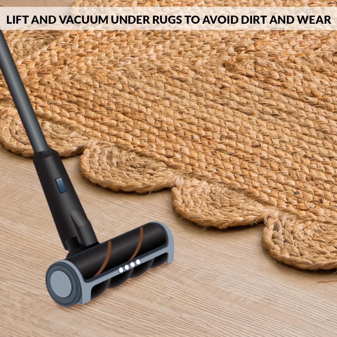 Braided Jute Rug Area Rug, Size: 8'x10'