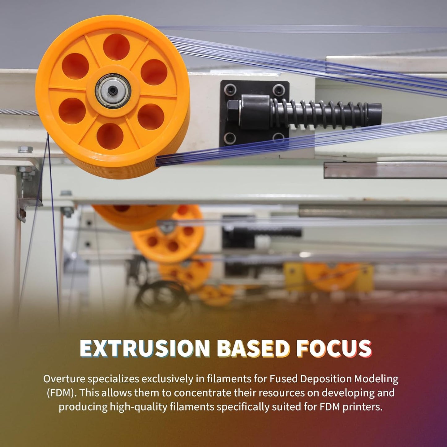 OVERTURE Glow PLA 3D Printer Filament Fluorescent Green 1.75mm, 1-Pack