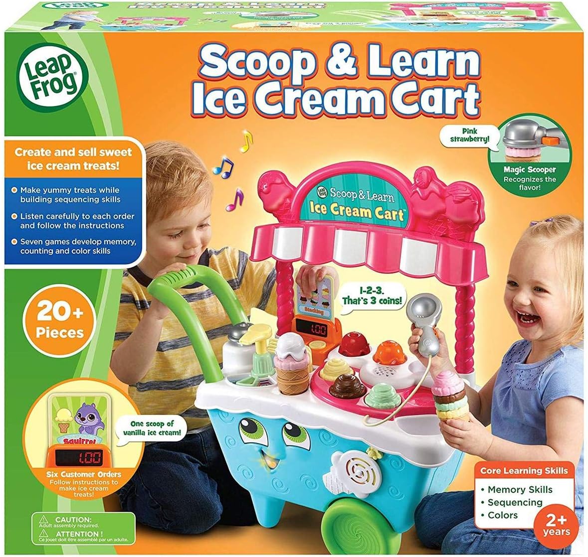 LeapFrog Scoop and Learn Ice Cream Cart