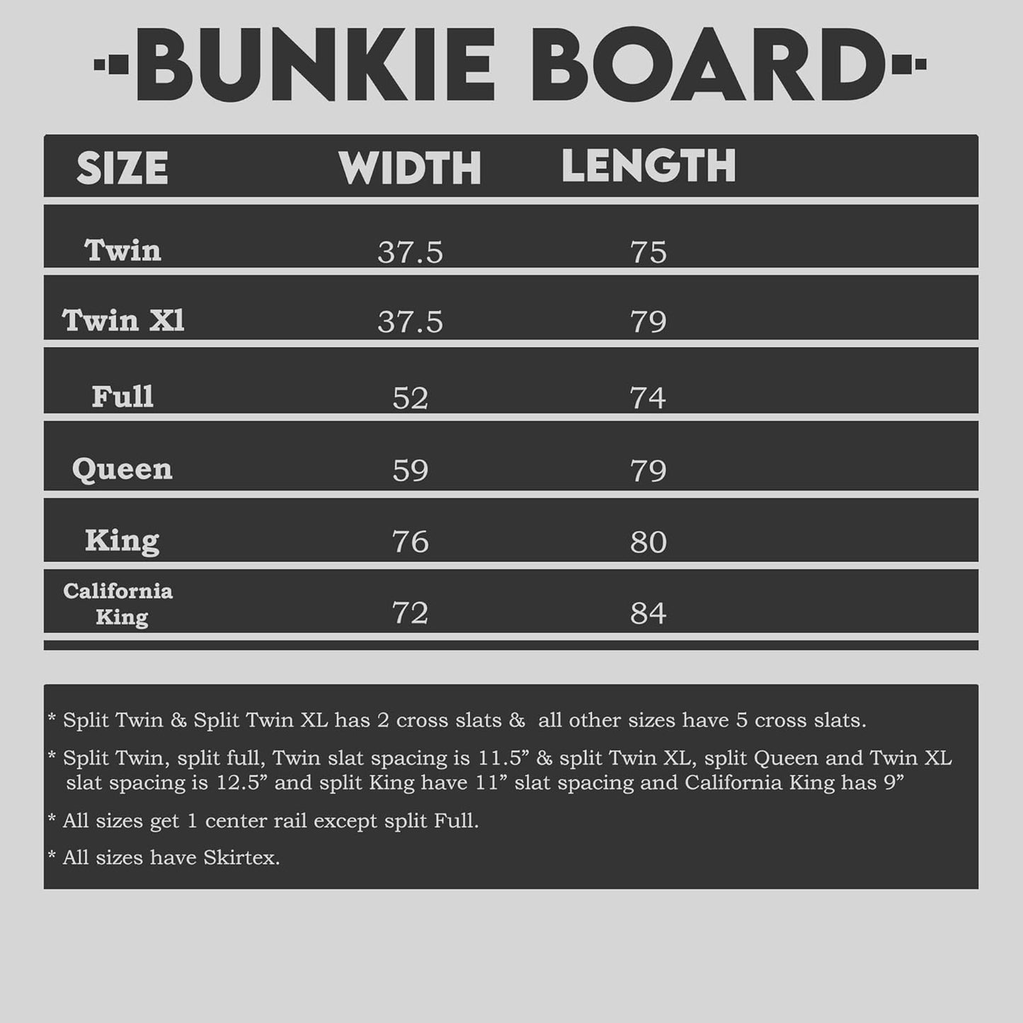 Nutan Split Fully Assembled Bunkie Board for Mattress/Bed Support, Queen, Beige - Retail $200