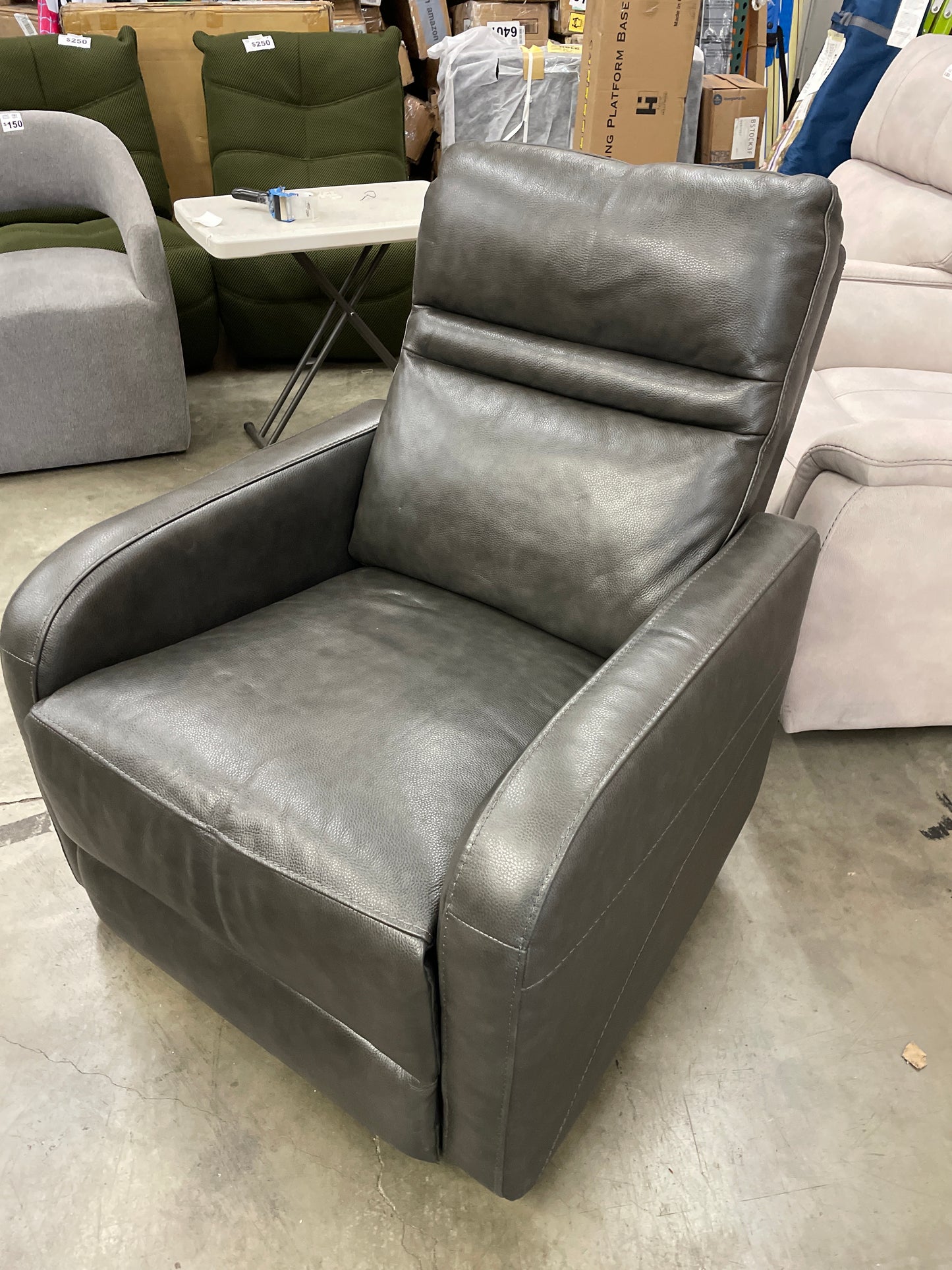 Aldryn Leather Power Glider Recliner