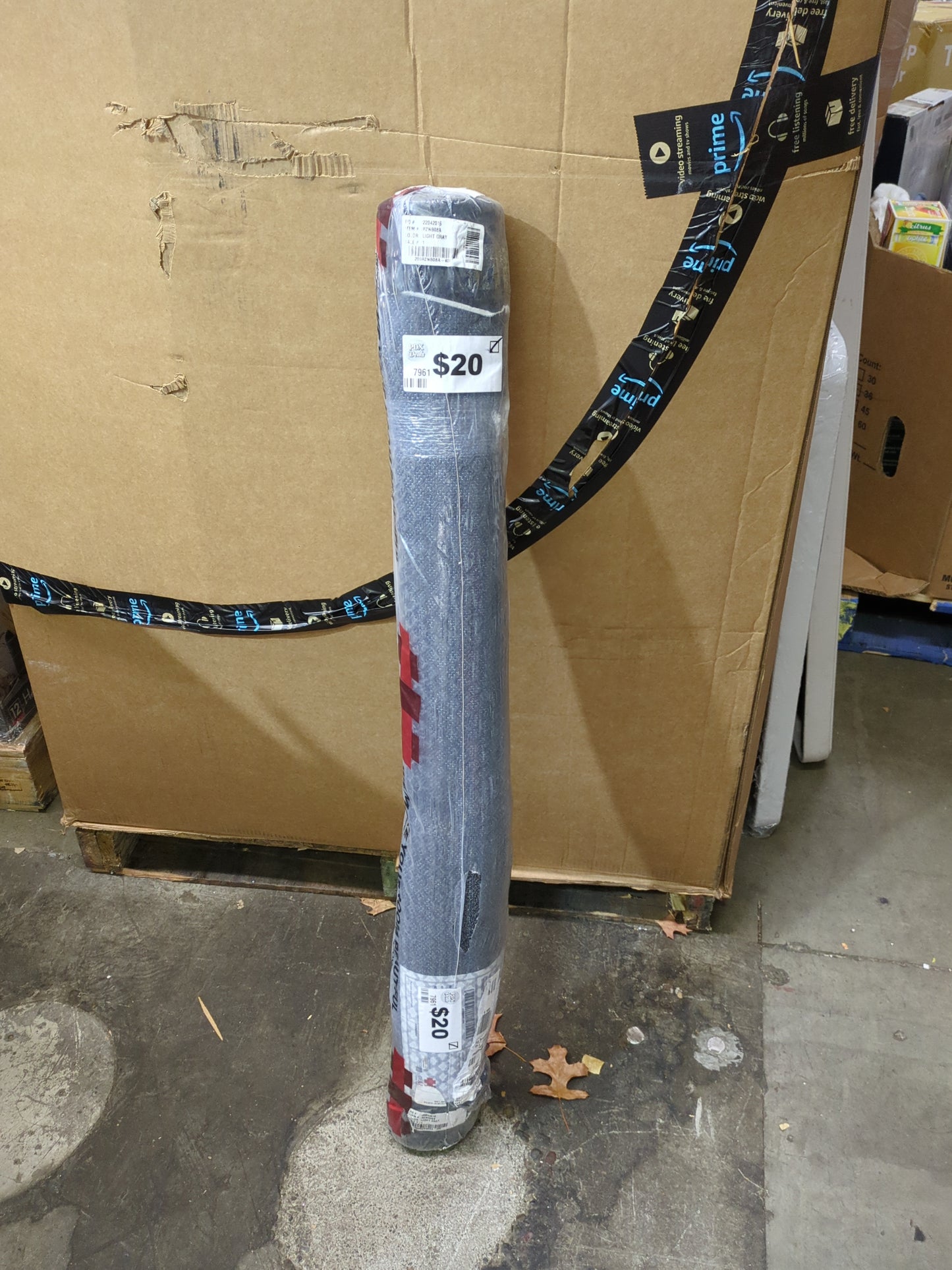 nuLOOM Tania Modern Symbols Machine Washable Area Rug, 4x6, Light Grey - Retail $36