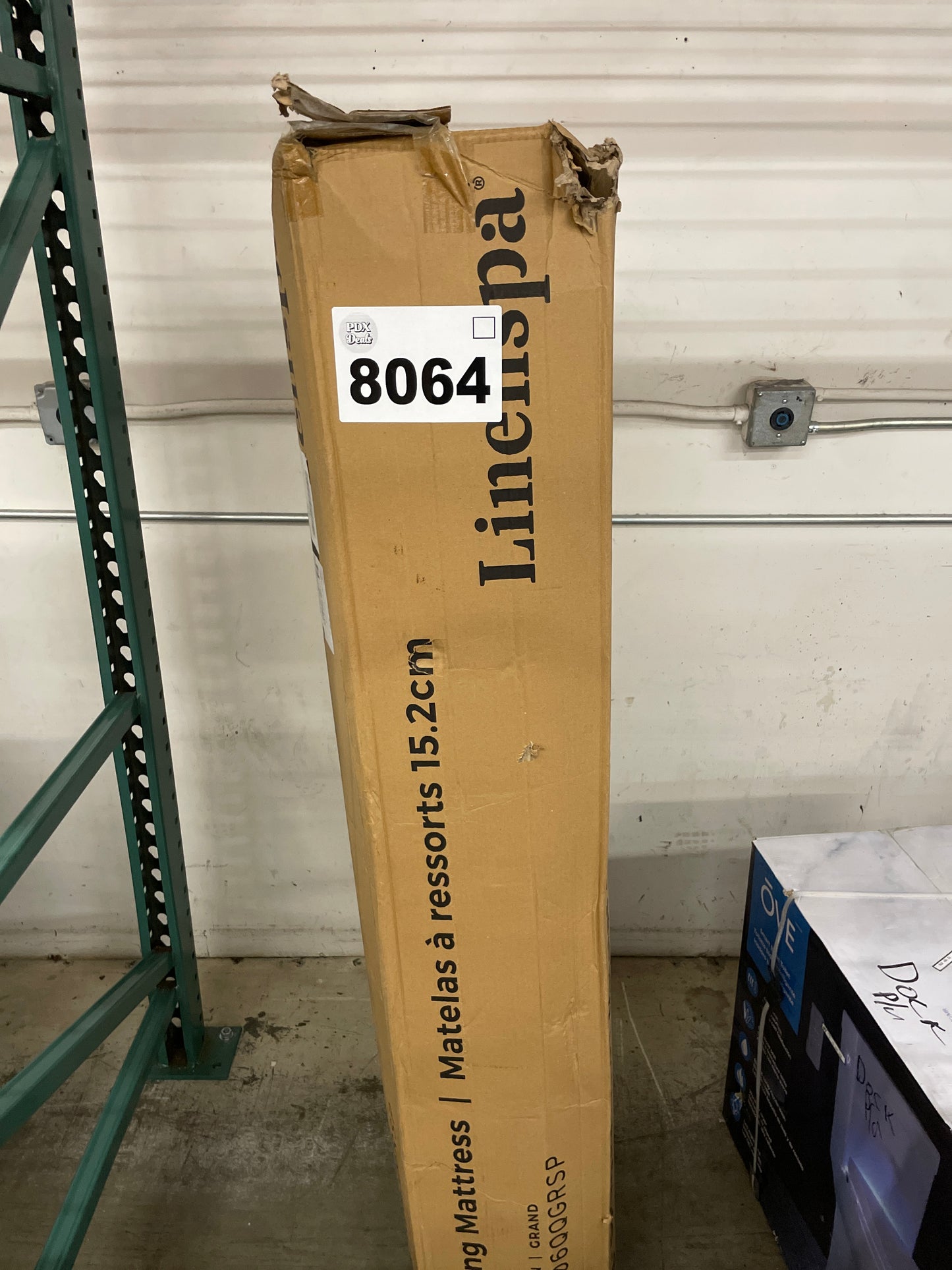 Linenspa 6 Inch Mattress - Firm Feel - Bonnell Spring with Foam Layer - Mattress in a Box - Youth or Kids Bed - Guest Bedroom - Durable and Breathable Support - Affordable - Queen Size - Retail $121