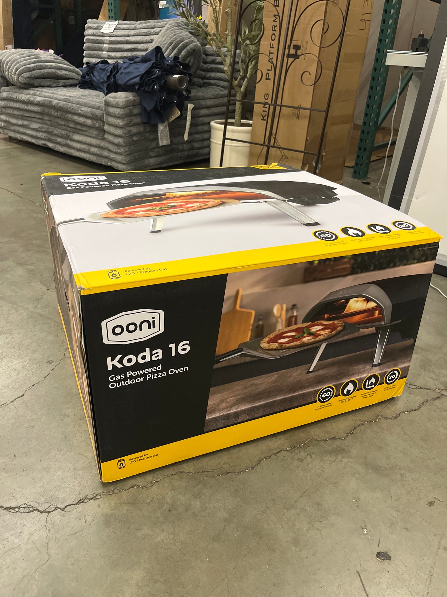 NEW - Ooni Koda 16 Gas Pizza Oven