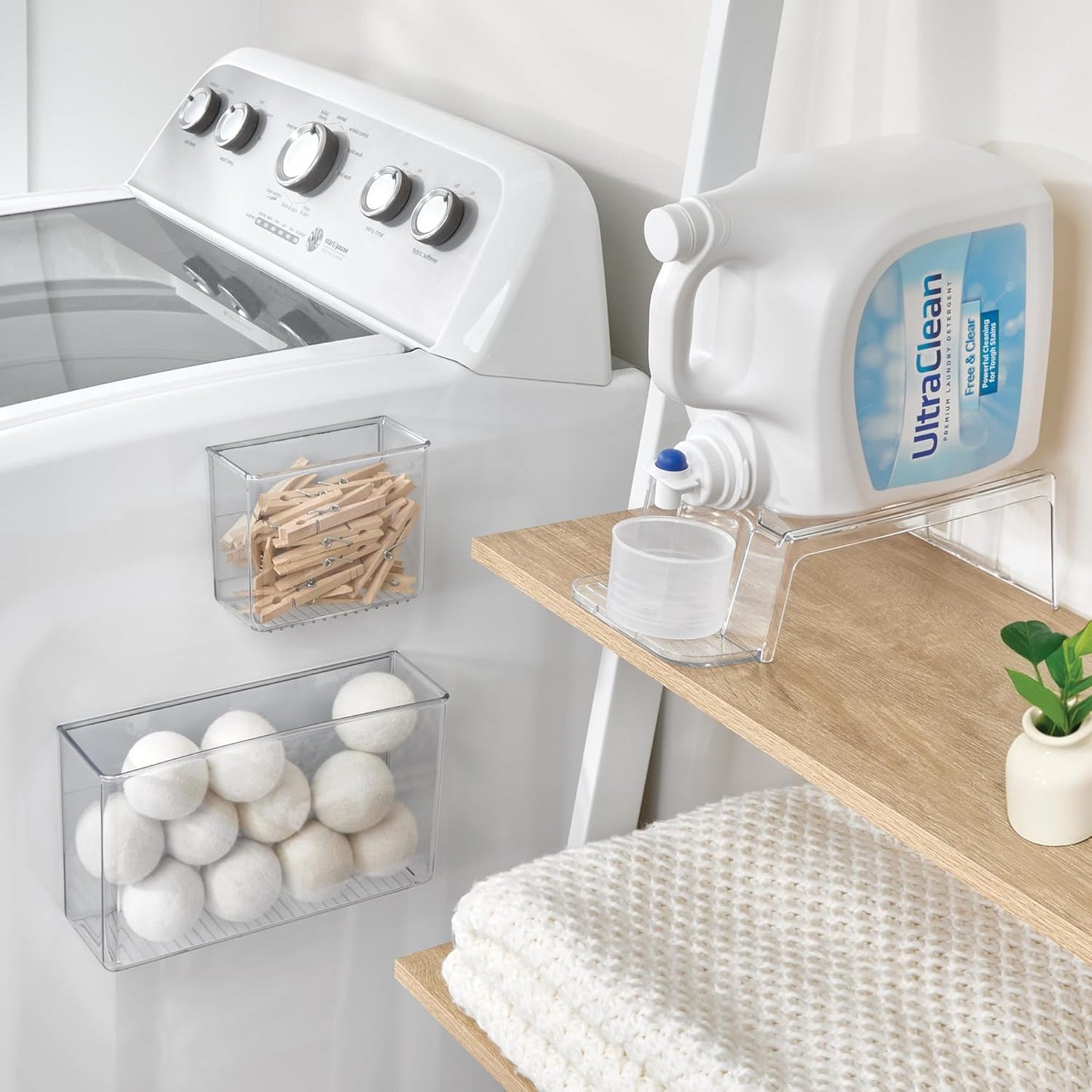 iDesign Detergent Riser, Clear