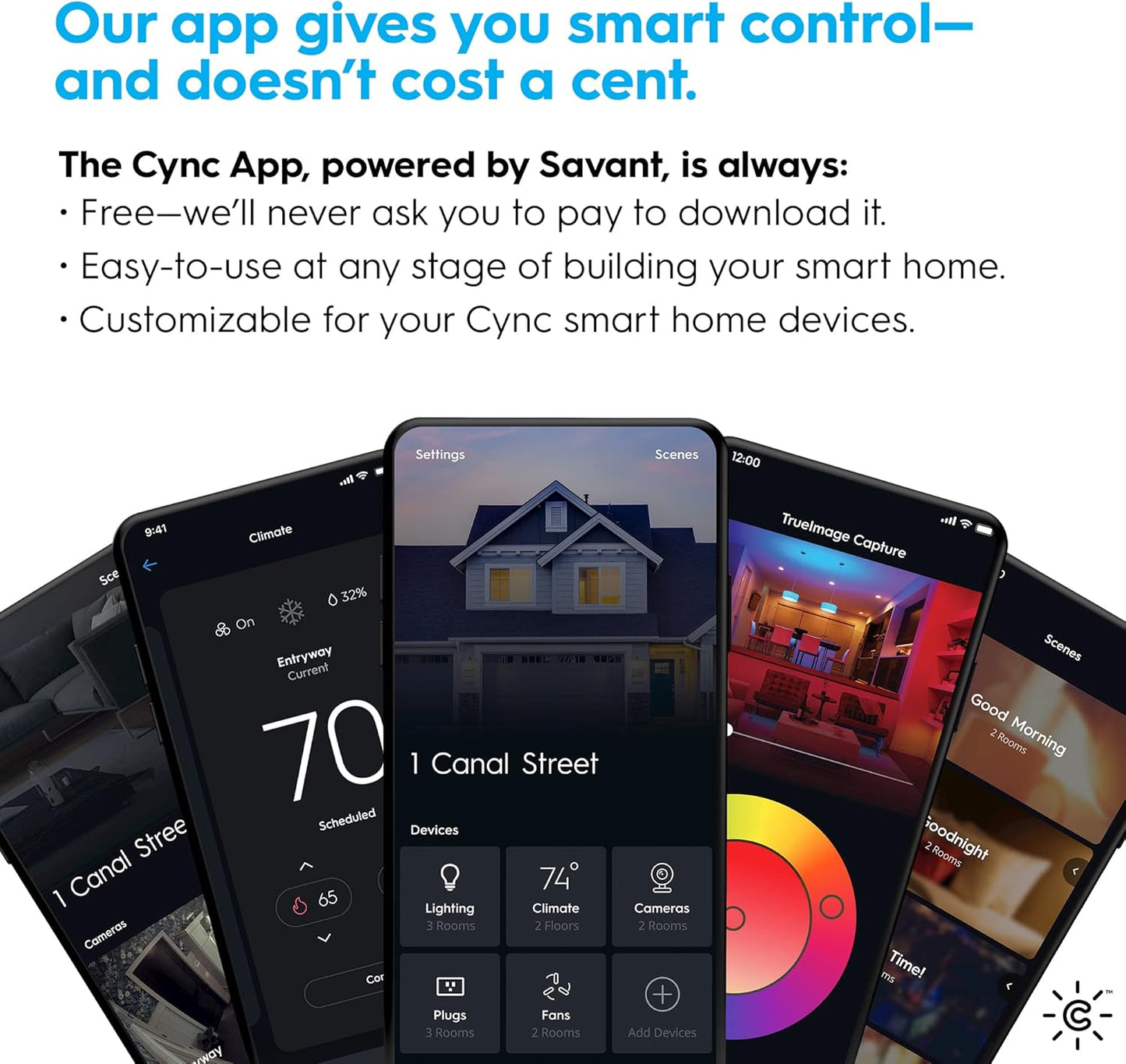 GE CYNC Smart Plug, Indoor Bluetooth and Wi-Fi Outlet Socket, Works with Alexa and Google, Great Christmas Gifts for Men, Holiday Gift for Women, Perfect Dad Gifts (1 Pack)