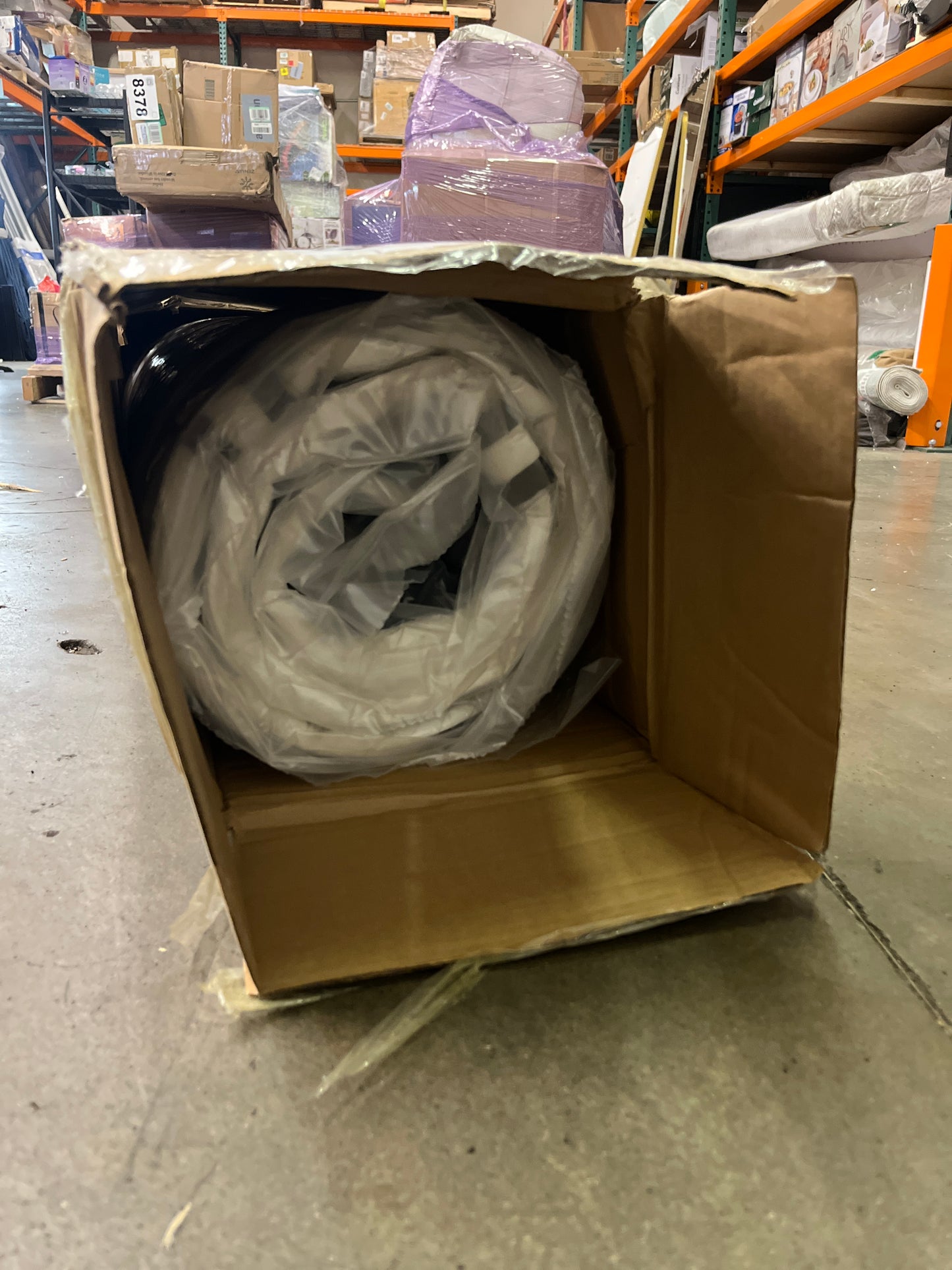 Flash Furniture Capri Comfortable Sleep 12" Hybrid Pocket Spring and Foam Mattress in a Box, Foam Pocket Spring Hybrid Mattress for Pressure Relief, King - Retail $646